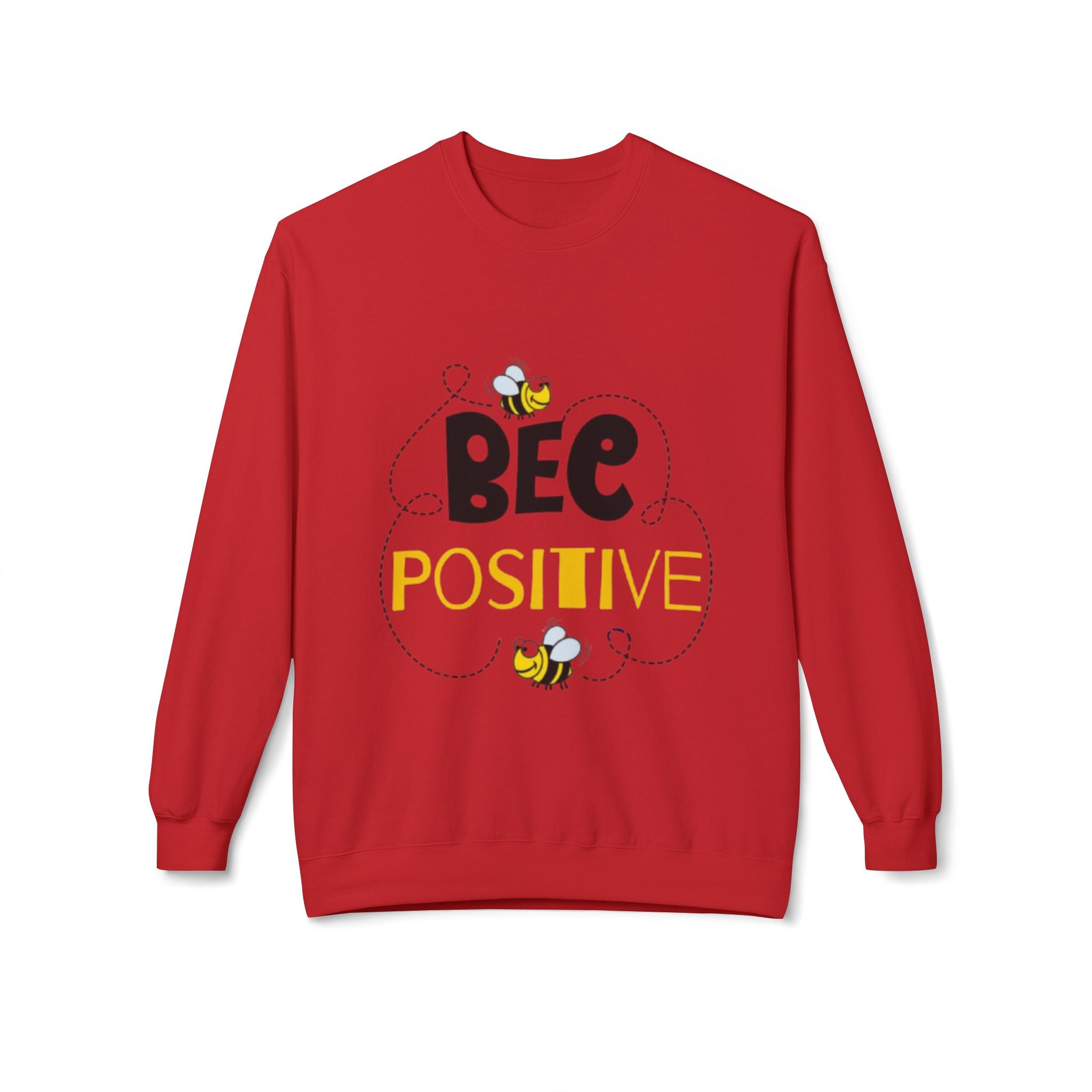 Bee Positive Midweight Softstyle Crewneck Sweatshirt