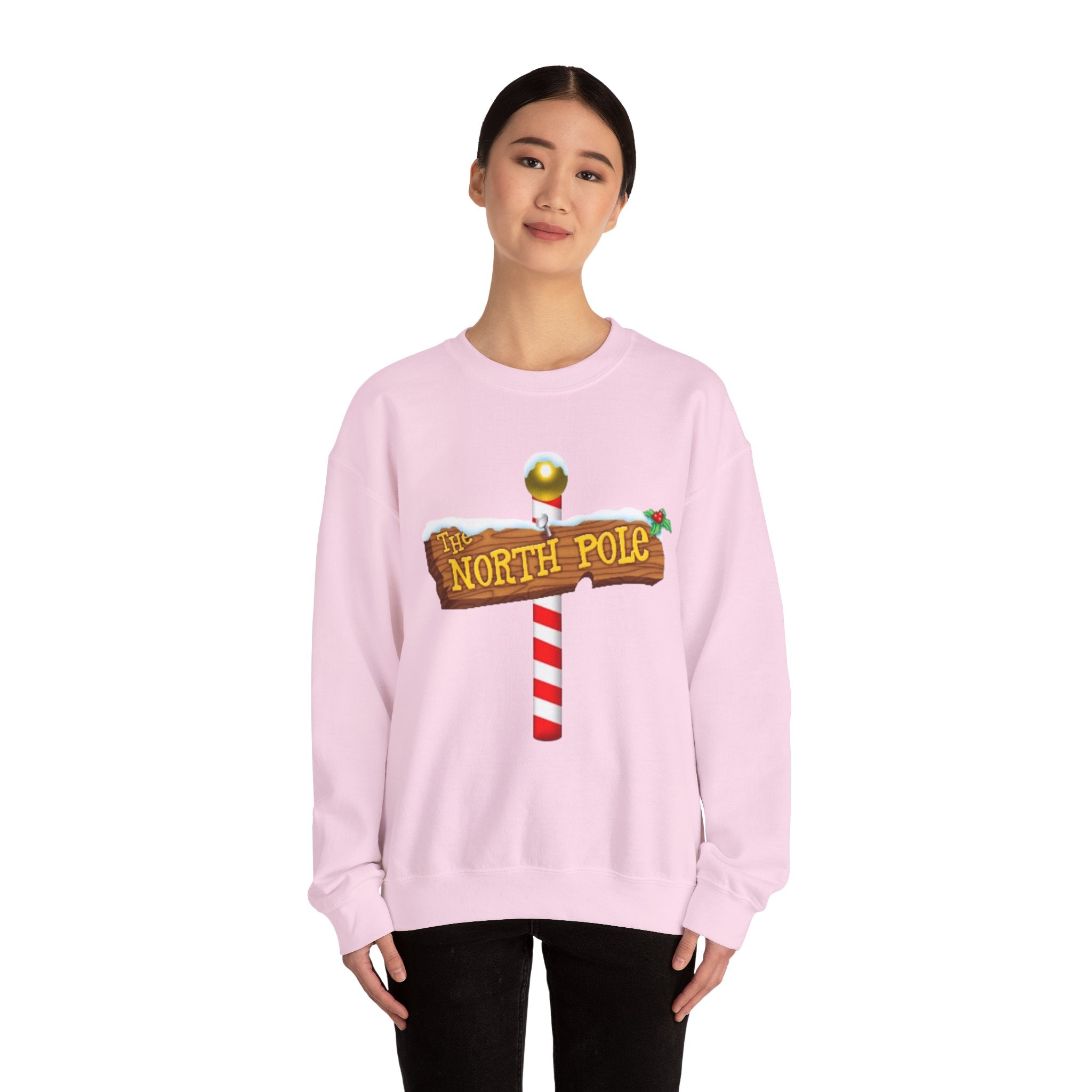 North Pole Unisex Heavy Blend™ Crewneck Sweatshirt