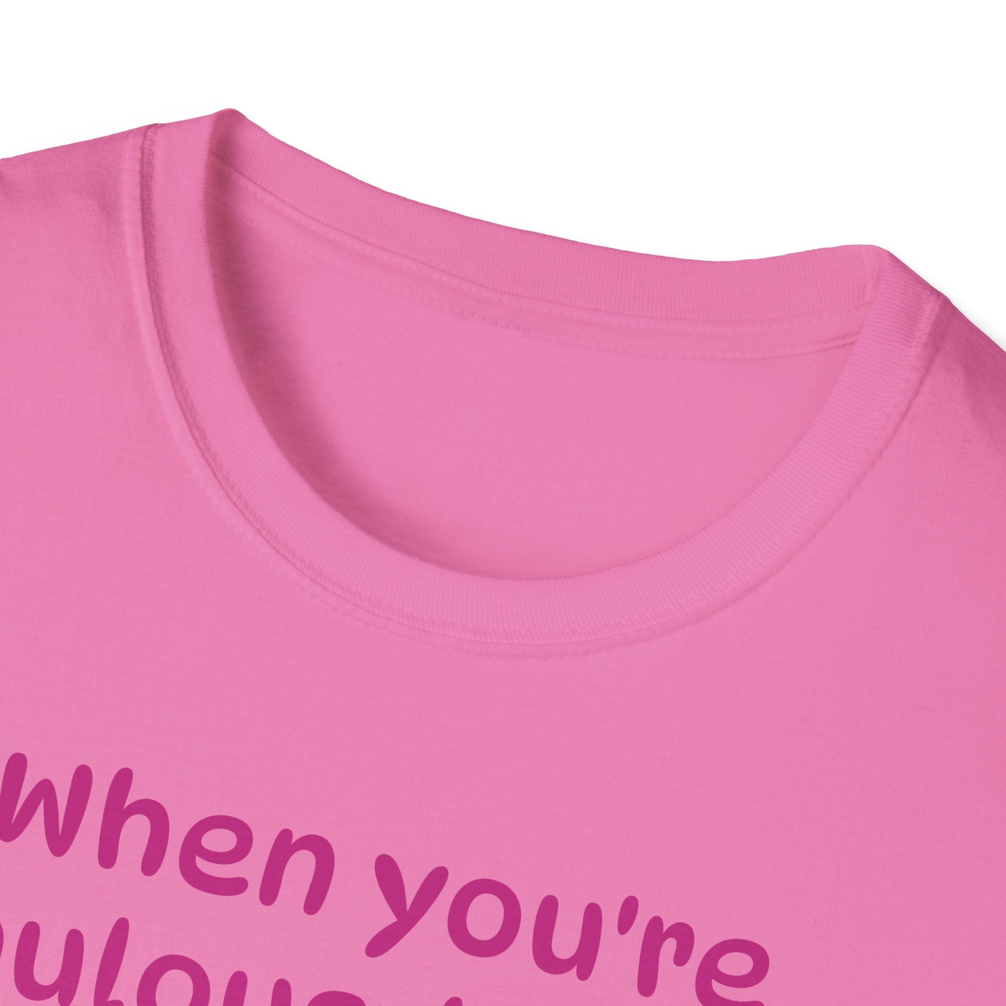 When You're Fabulous, Hungry, And Magical All At Once! Unicorn Unisex Softstyle T-Shirt