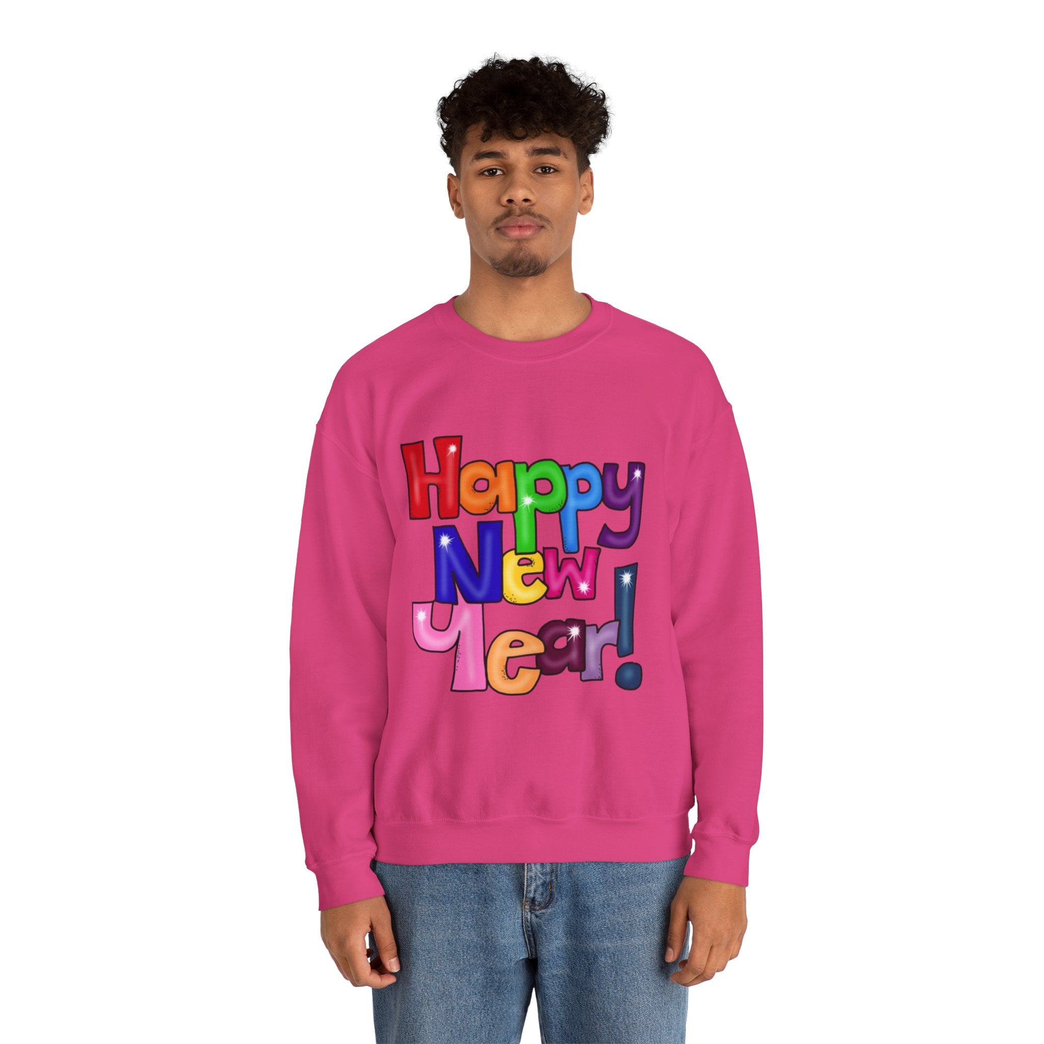 Happy New Year Unisex Heavy Blend™ Crewneck Sweatshirt