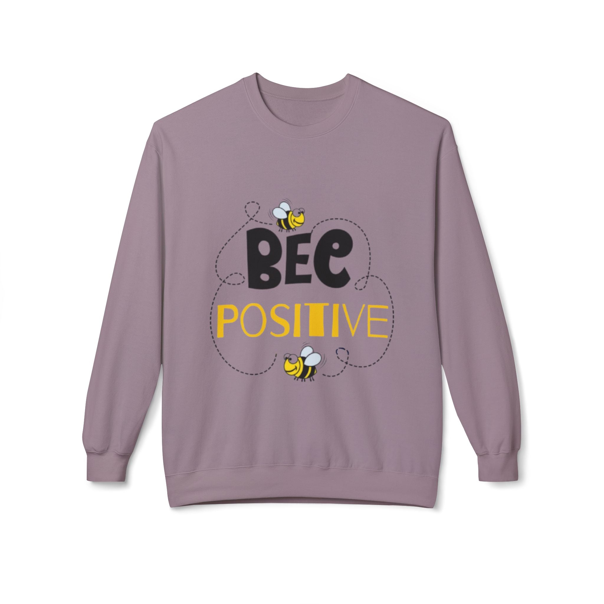 Bee Positive Midweight Softstyle Crewneck Sweatshirt