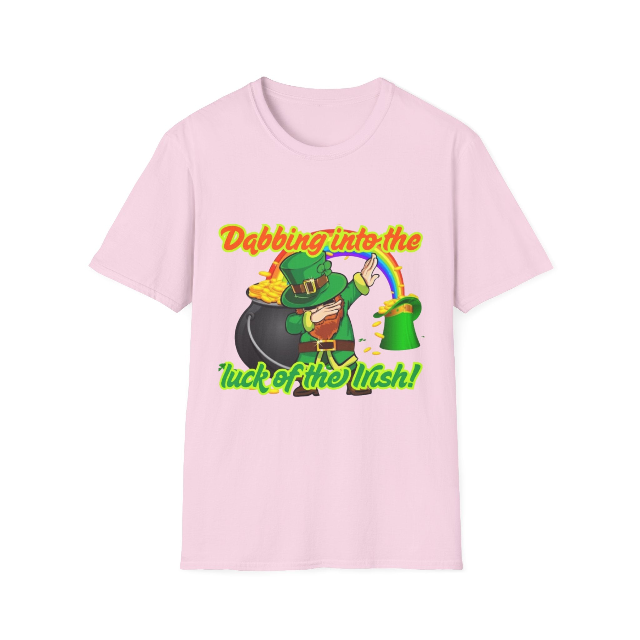 Dabbing Into The Luck Of The Irish! Unisex Unisex T-Shirt