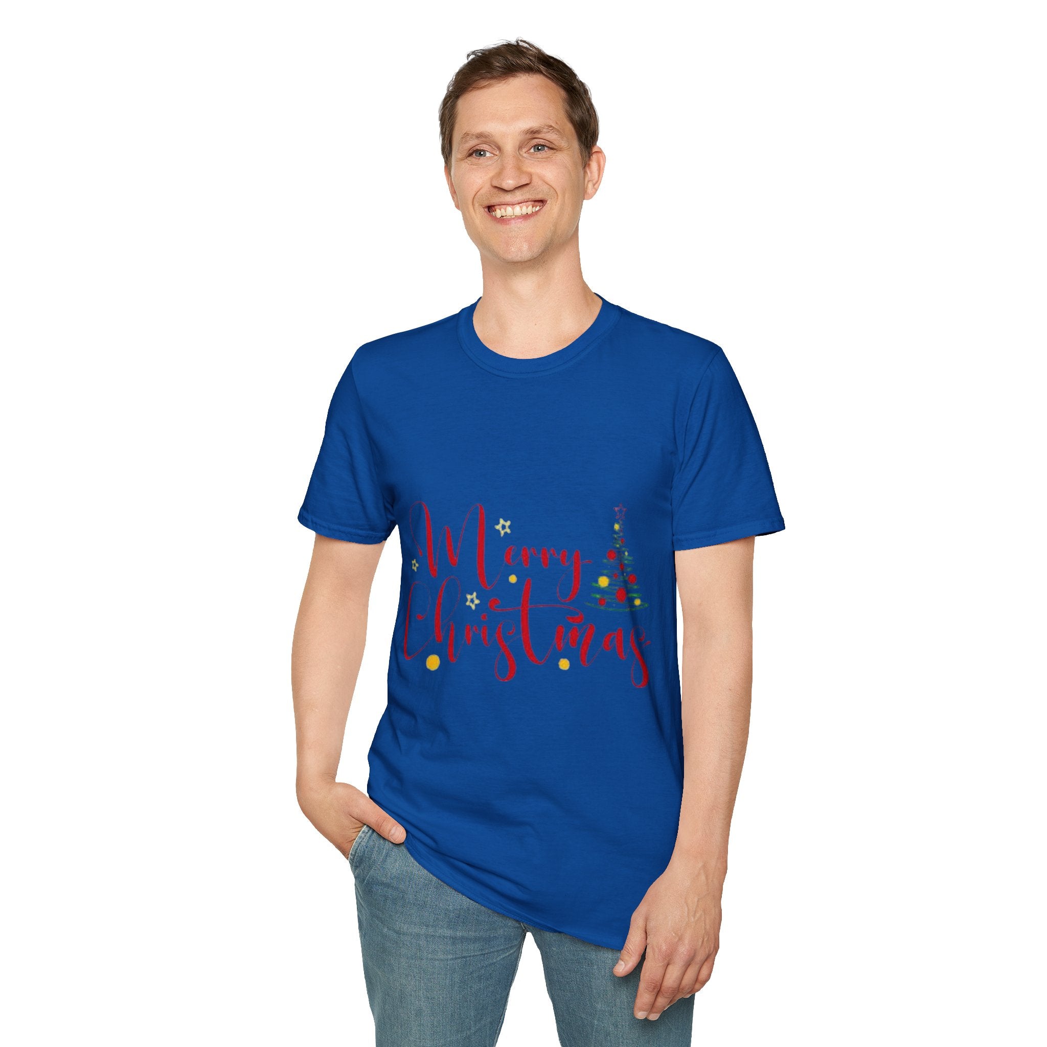 Merry Christmas Unisex Softstyle T-Shirt