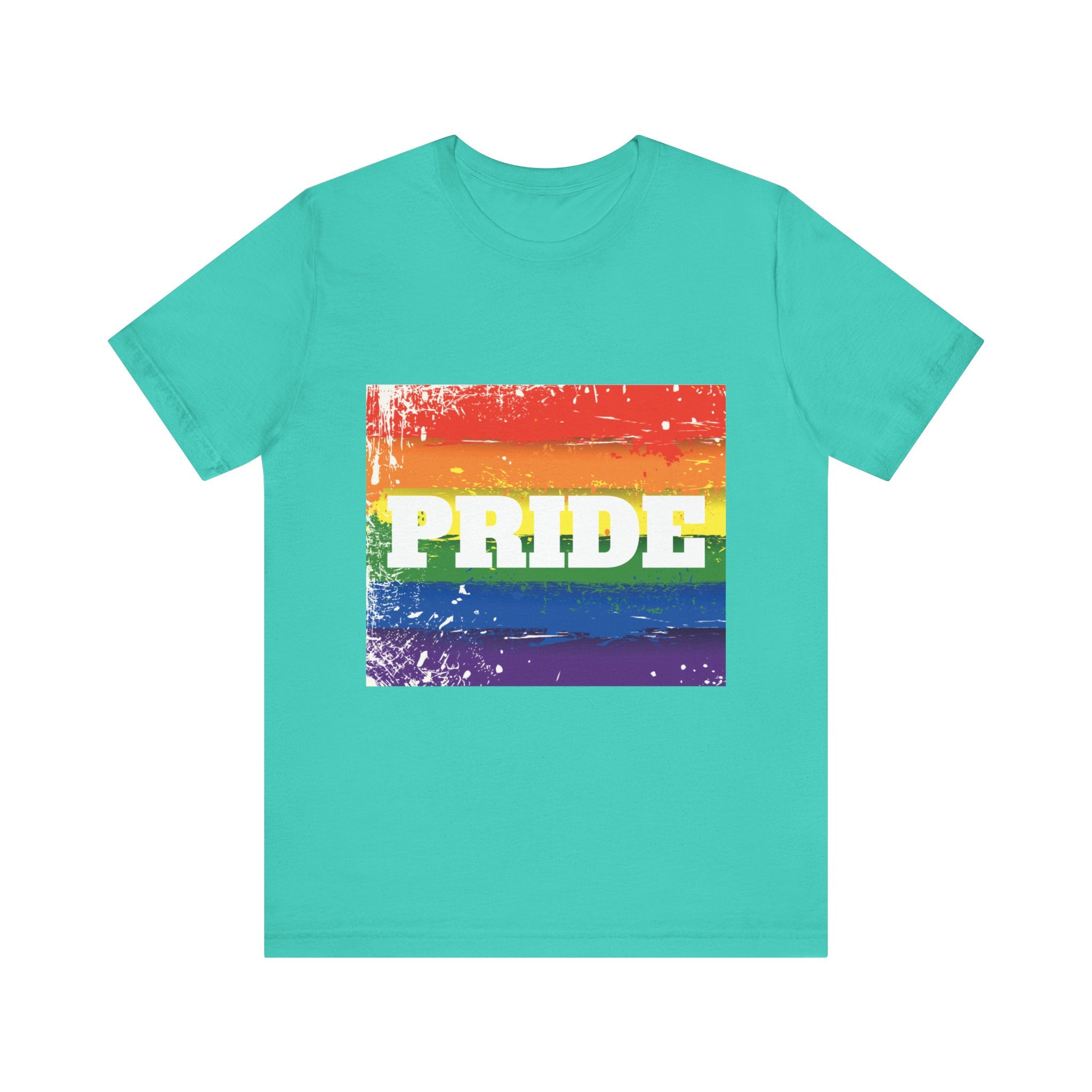 Pride Rainbow Unisex Jersey Short Sleeve T-Shirt