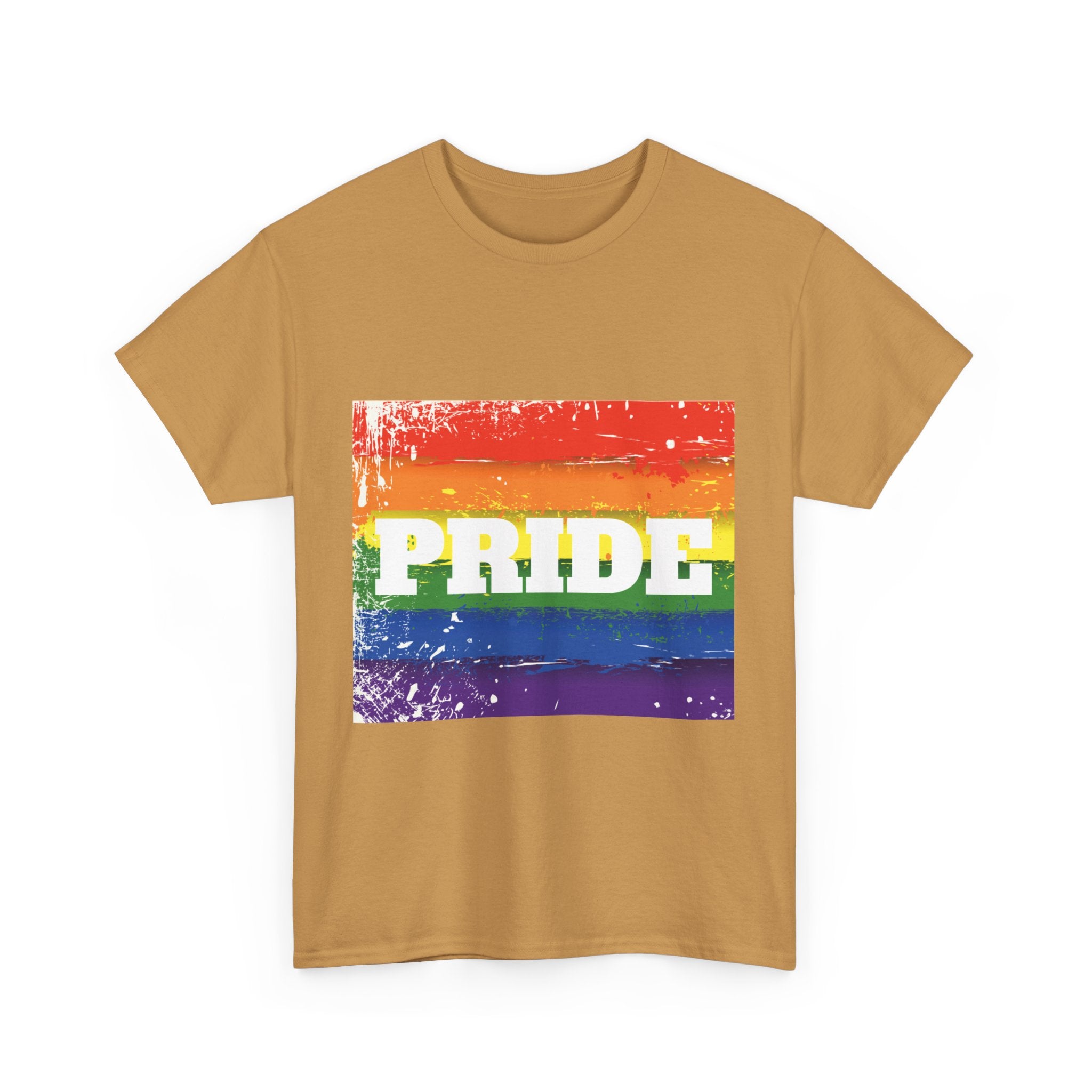 Pride Rainbow Unisex Heavy Cotton T-Shirt