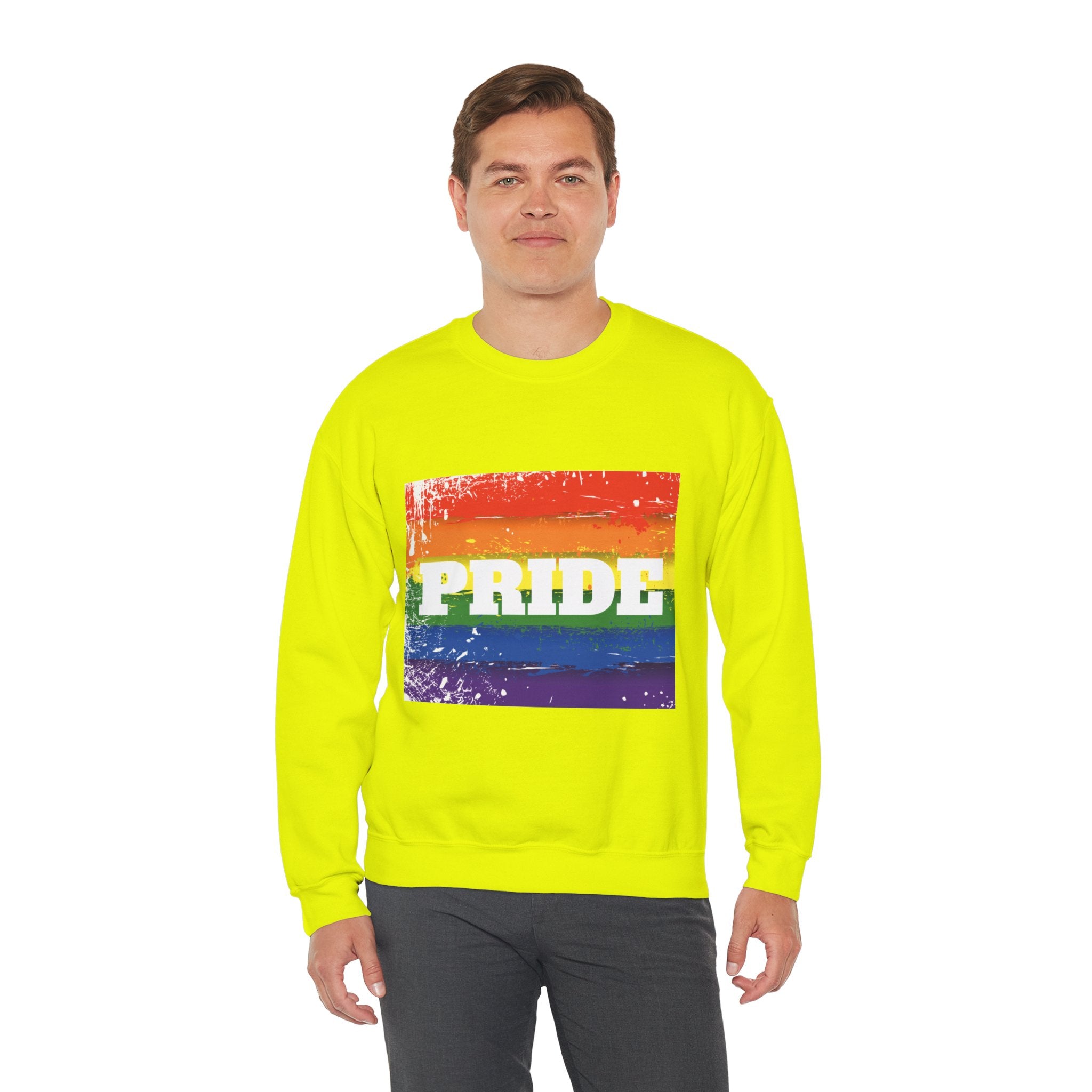 Pride Rainbow Unisex Crewneck Sweatshirt