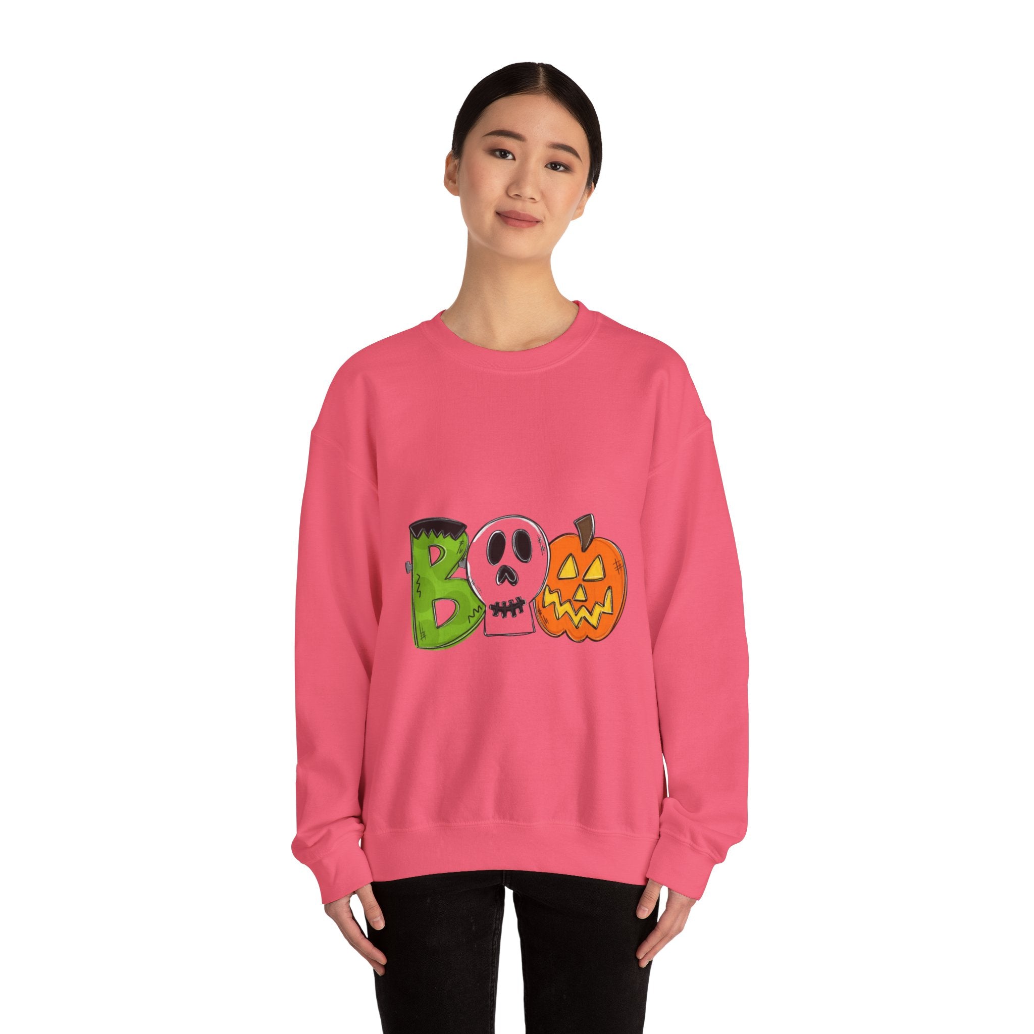 Halloween Boo Unisex Crewneck Sweatshirt