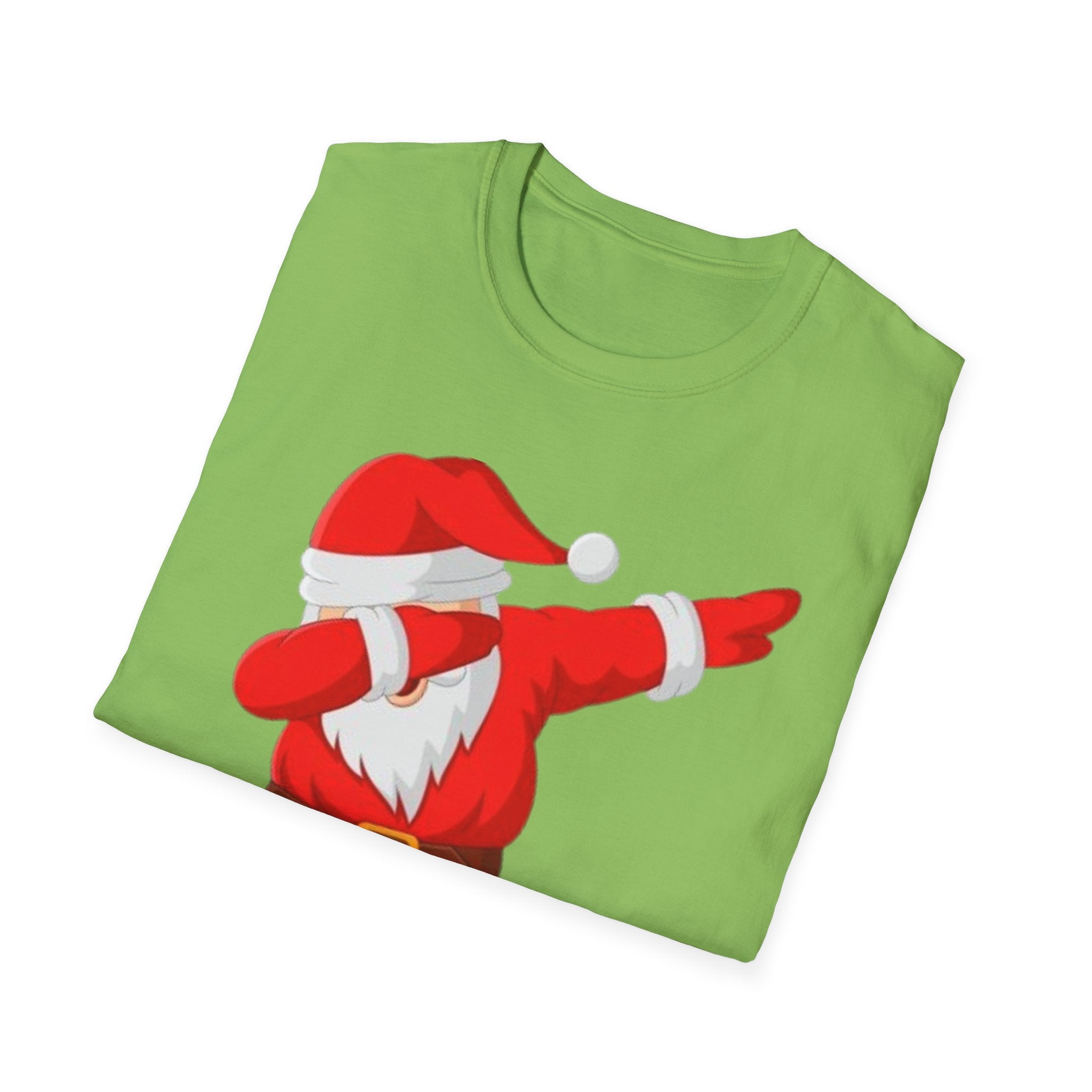 Dabbing Santa Unisex Softstyle T-Shirt