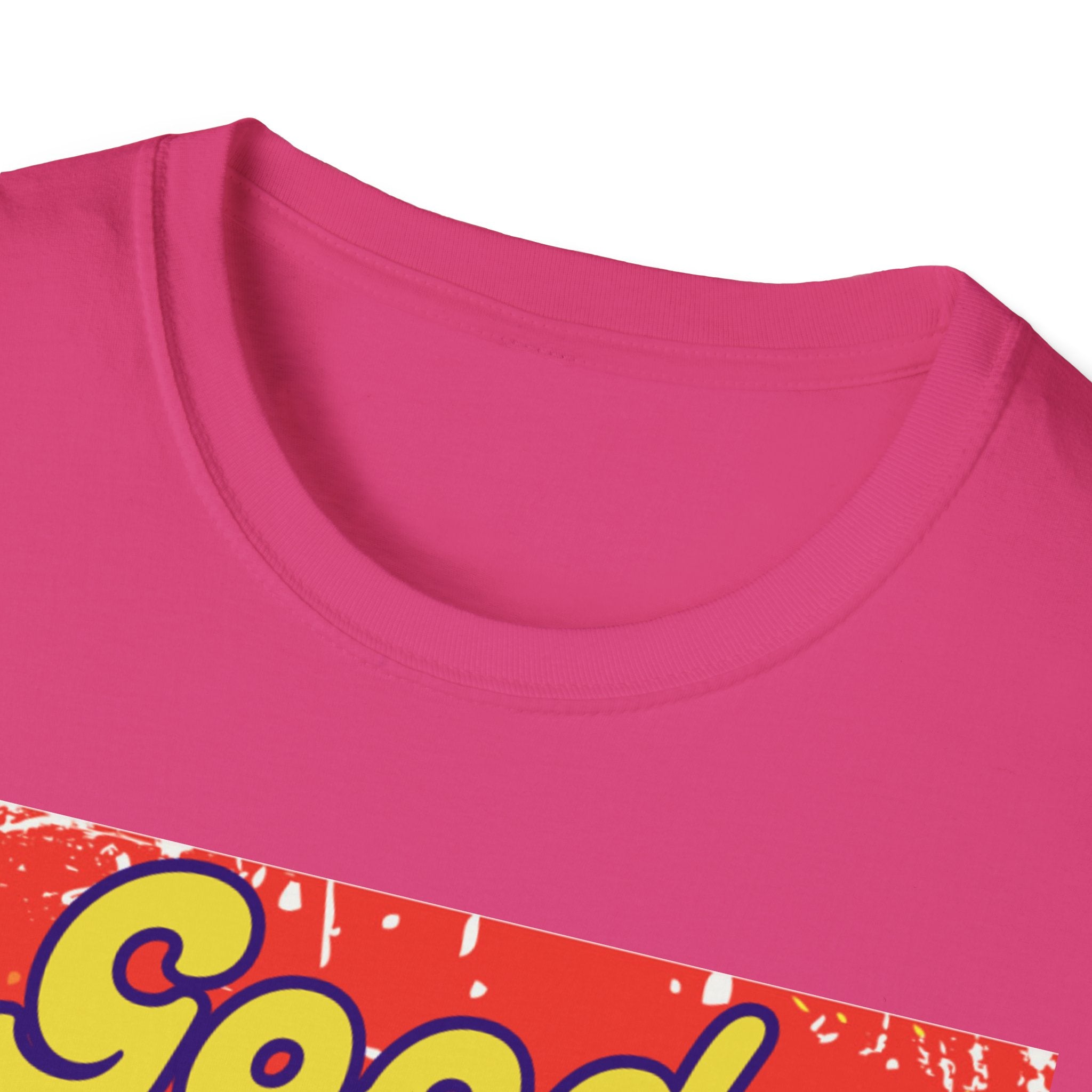 Good Vibes Only Yellow Unisex Softstyle T-Shirt