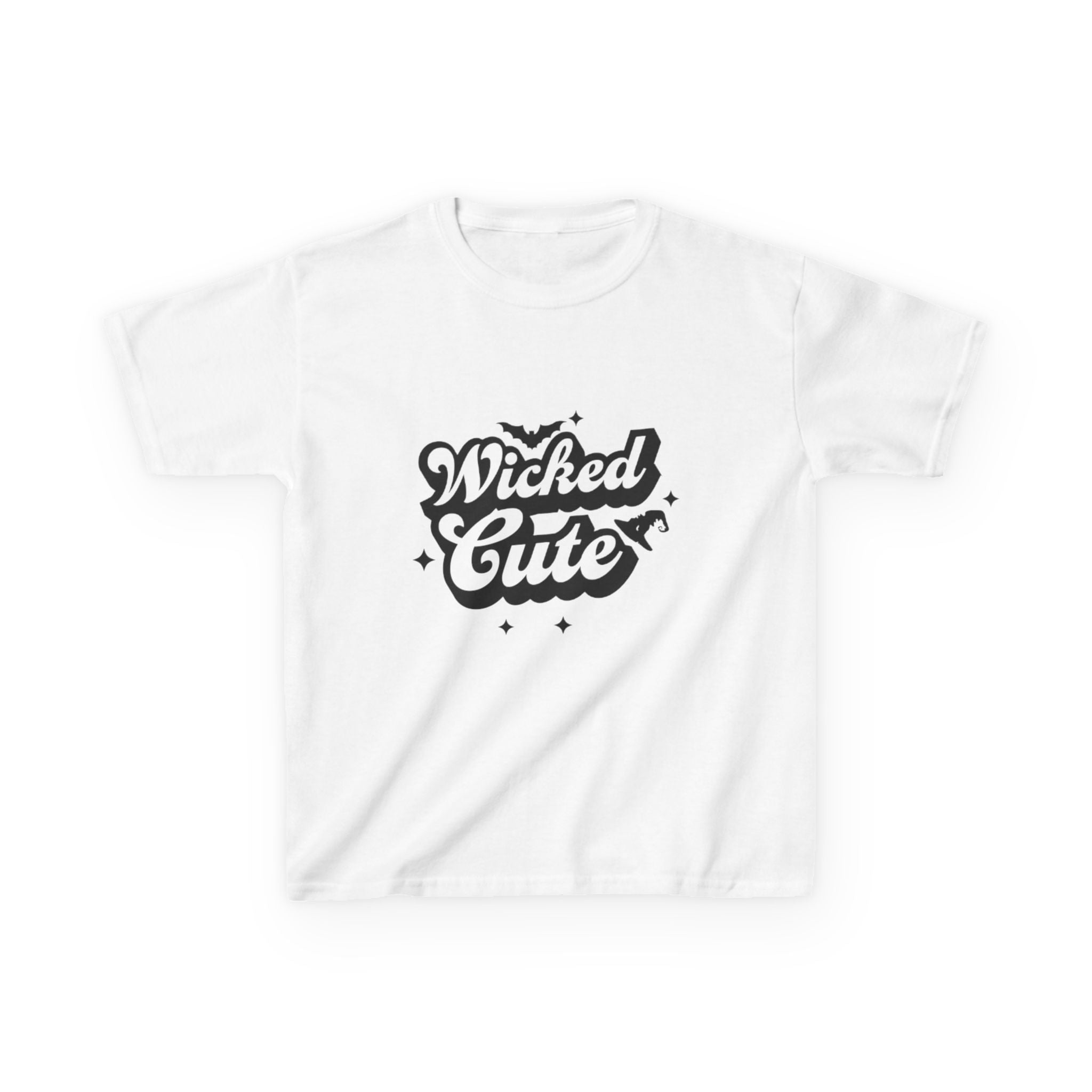 Wicked Cute Kid's Short Sleeve Cotton T-Shirt
