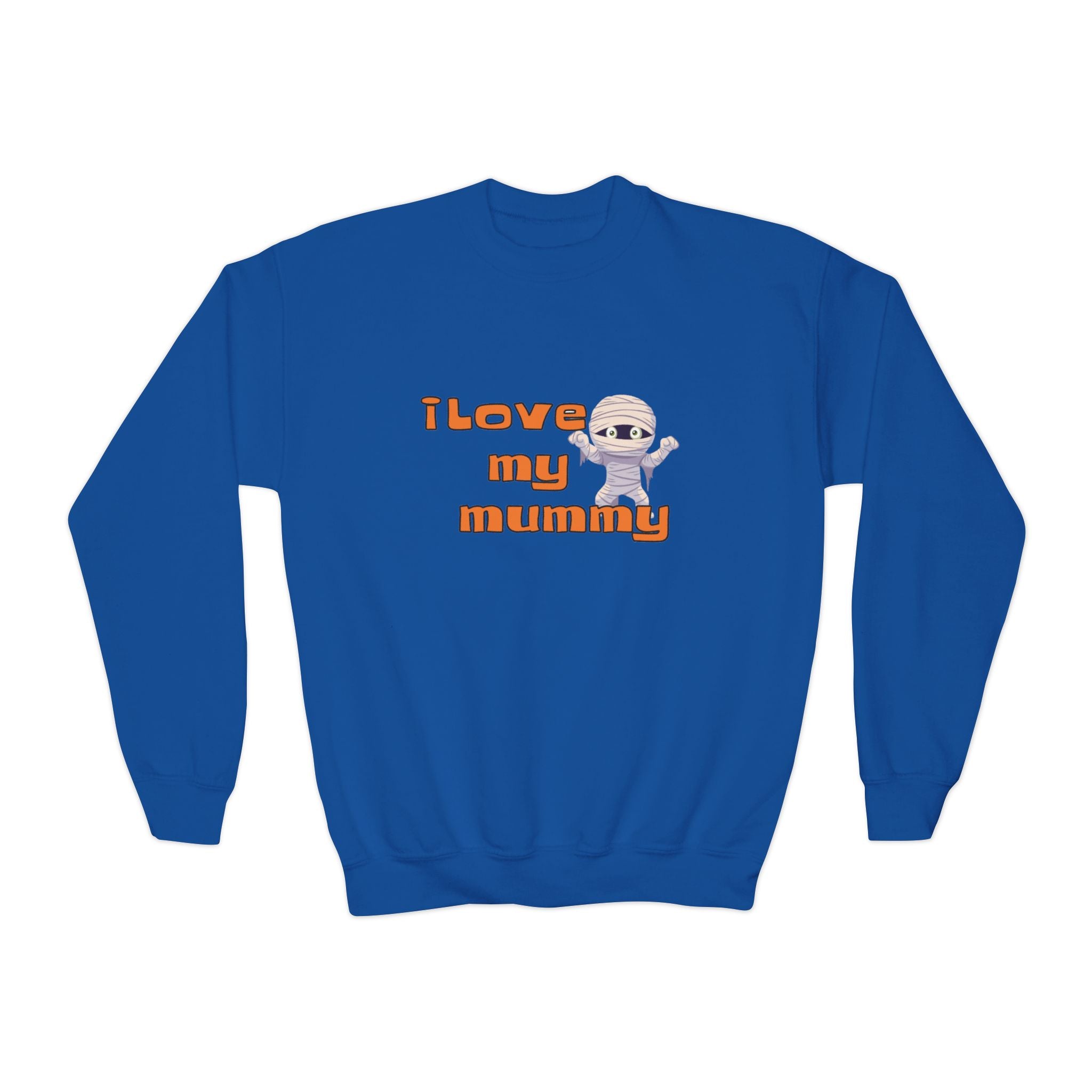 I Love My Mummy Youth Crewneck Sweatshirt