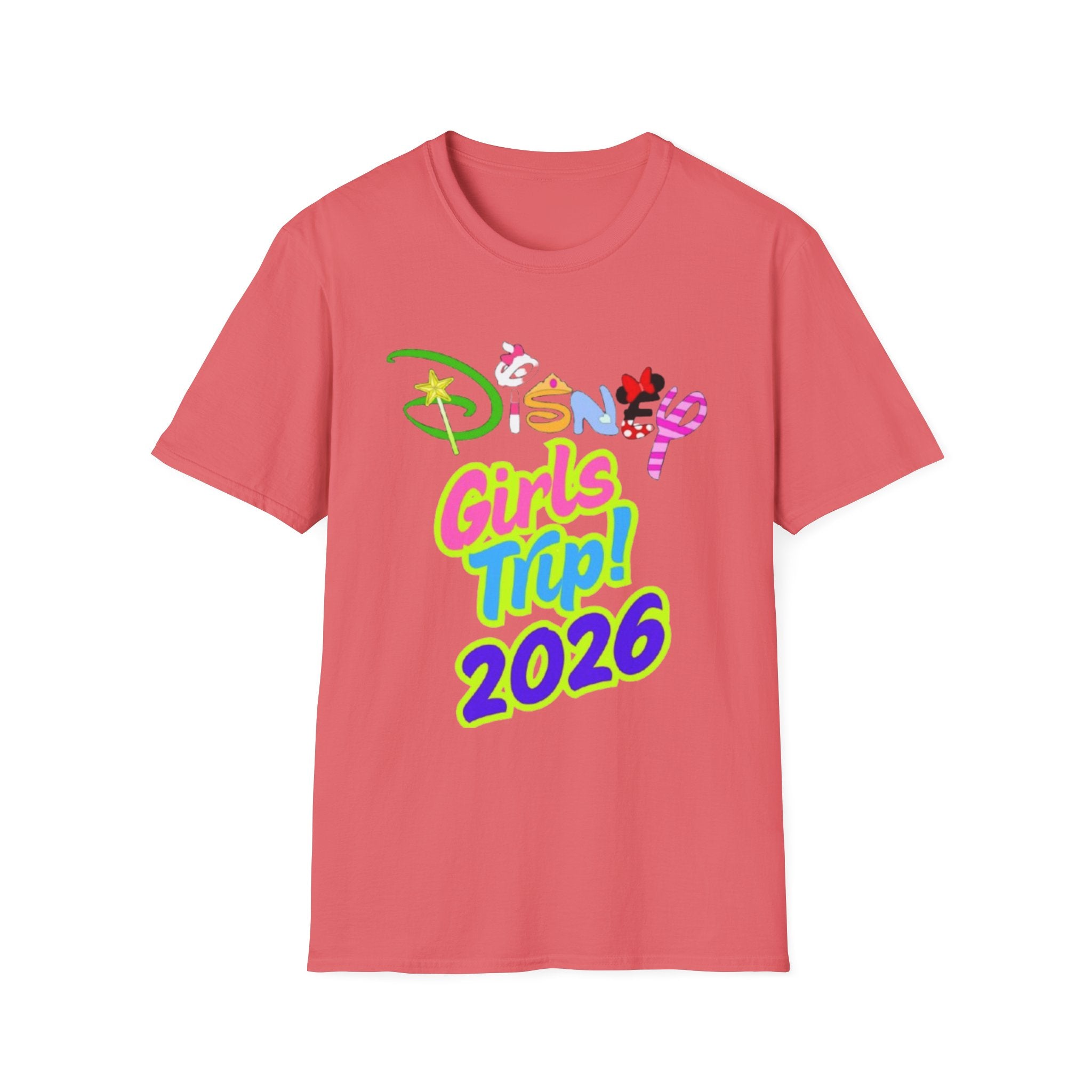 Disney Girls Trip 2026 Unisex Softstyle T-Shirt