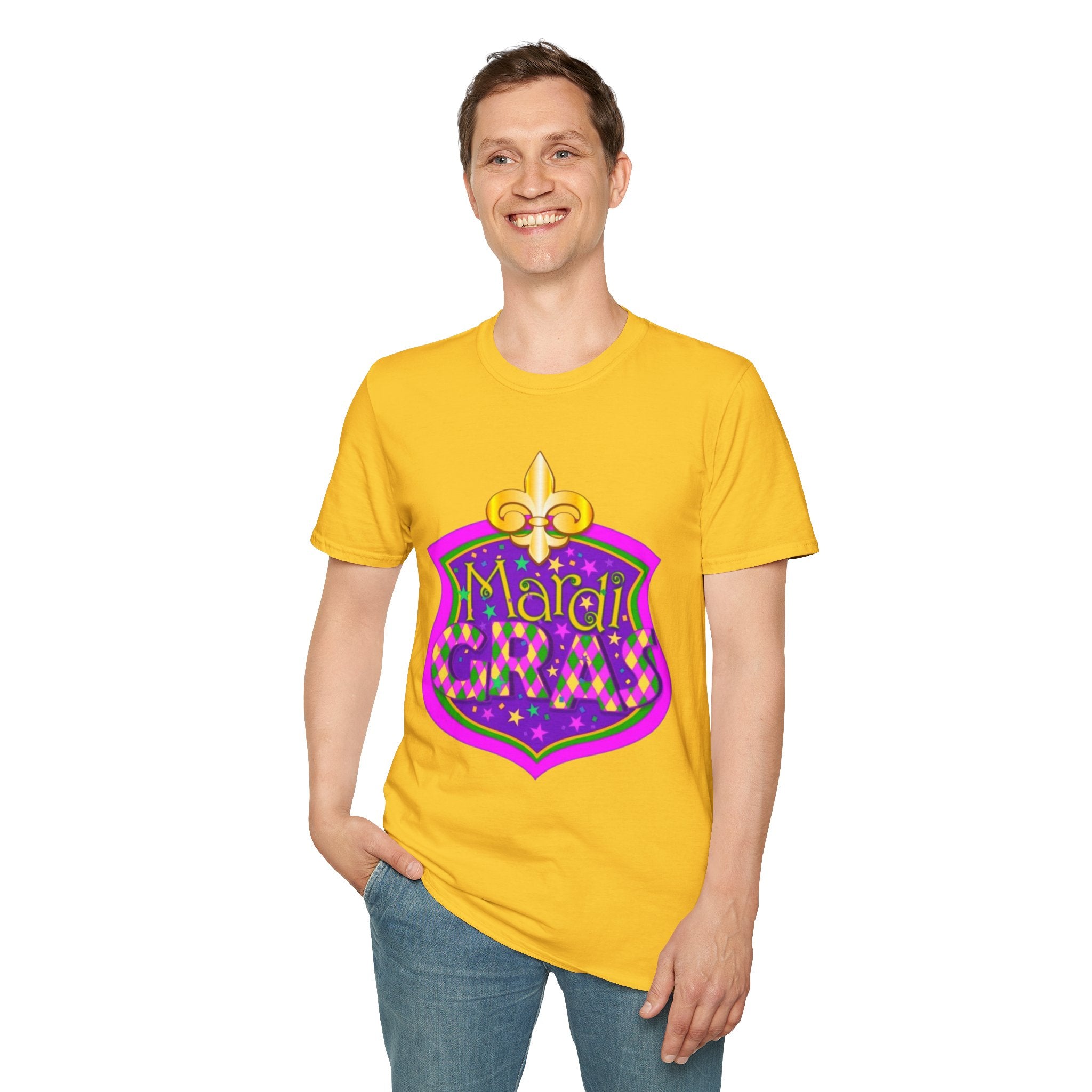 Mardi Gras Unisex Softstyle T-Shirt