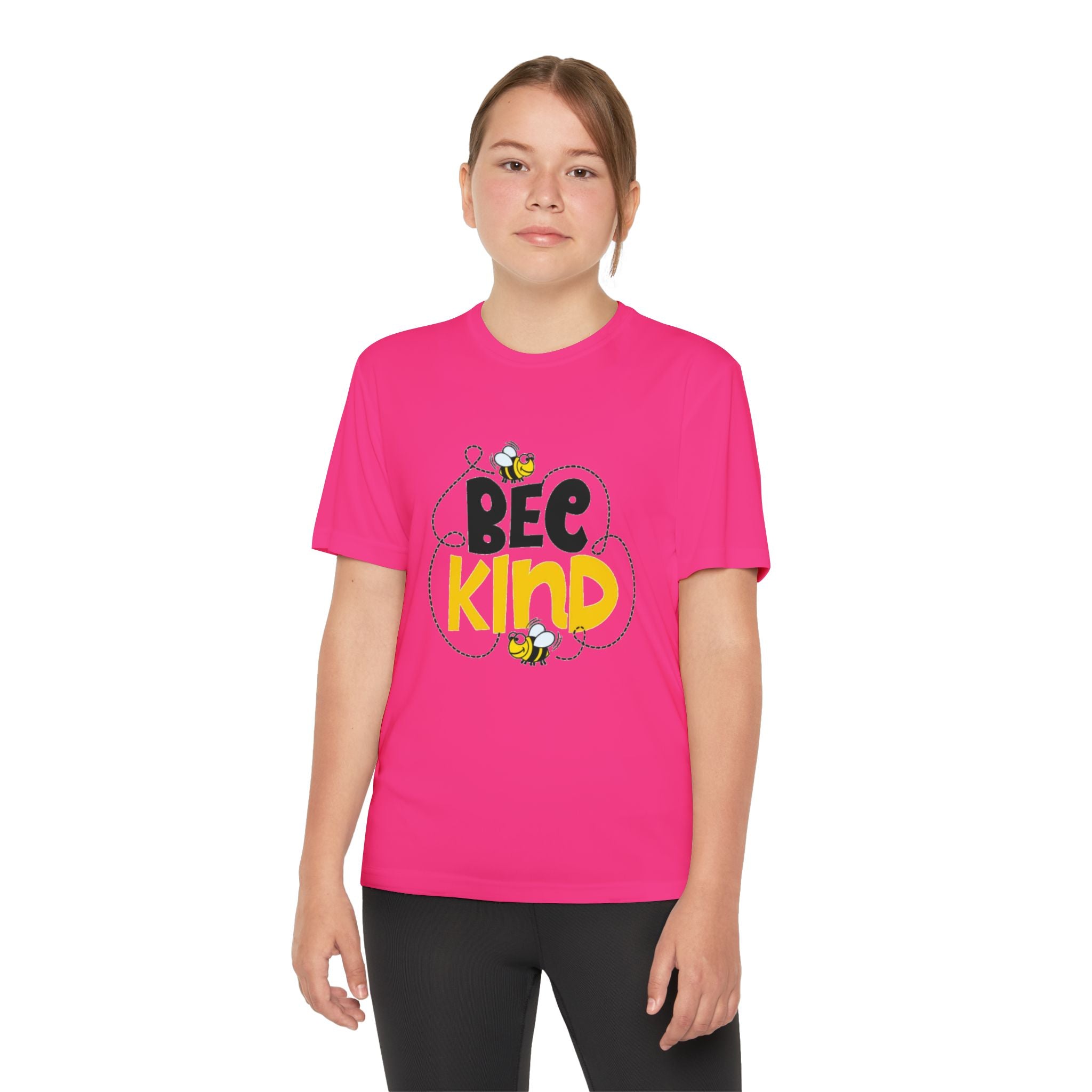 Bee Kind Youth Competitor Short Sleeve T-Shirt
