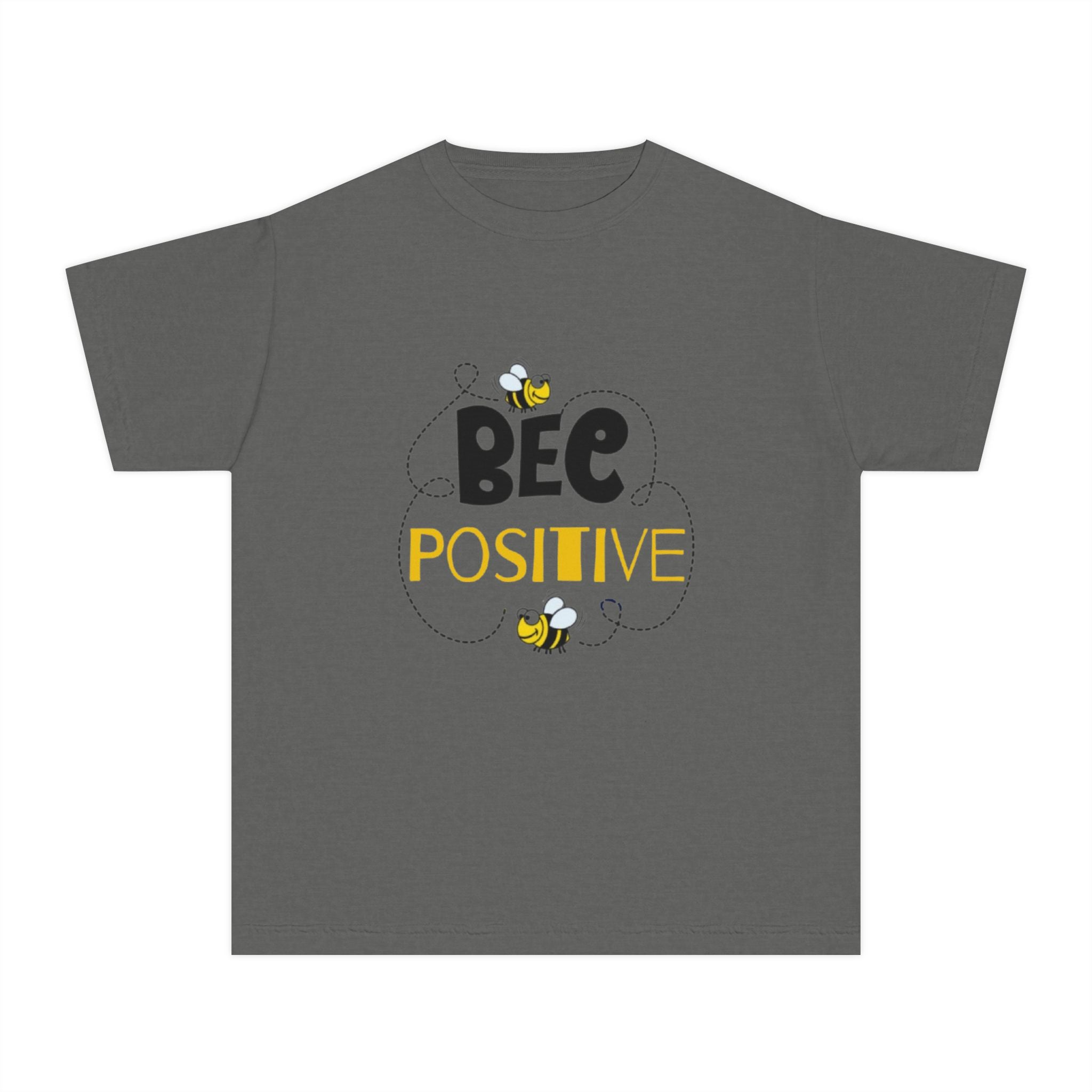 Bee Positive Youth Short Sleeve Midweight T-Shirt