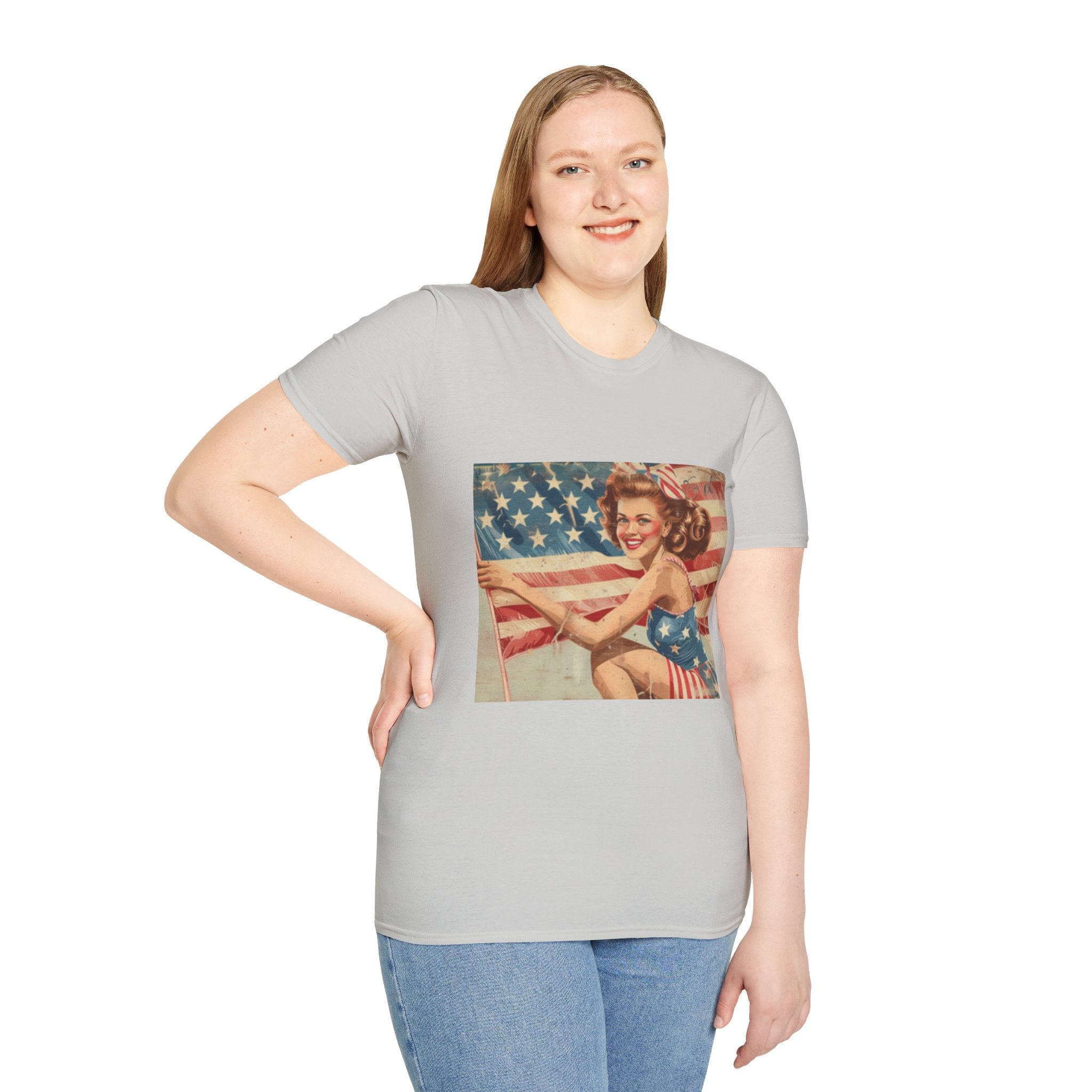 Vintage Americana Unisex Softstyle T-Shirt