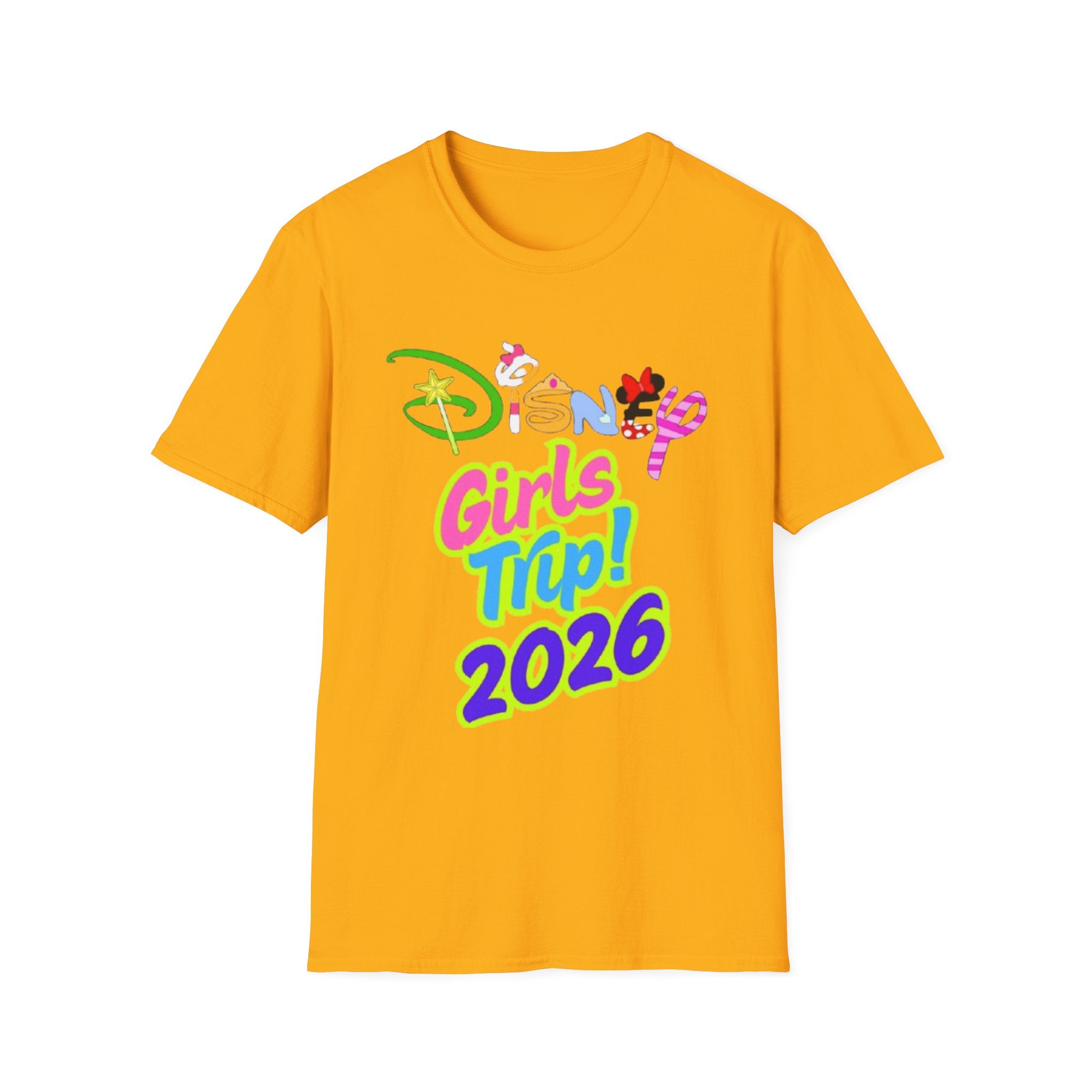 Disney Girls Trip 2026 Unisex Softstyle T-Shirt