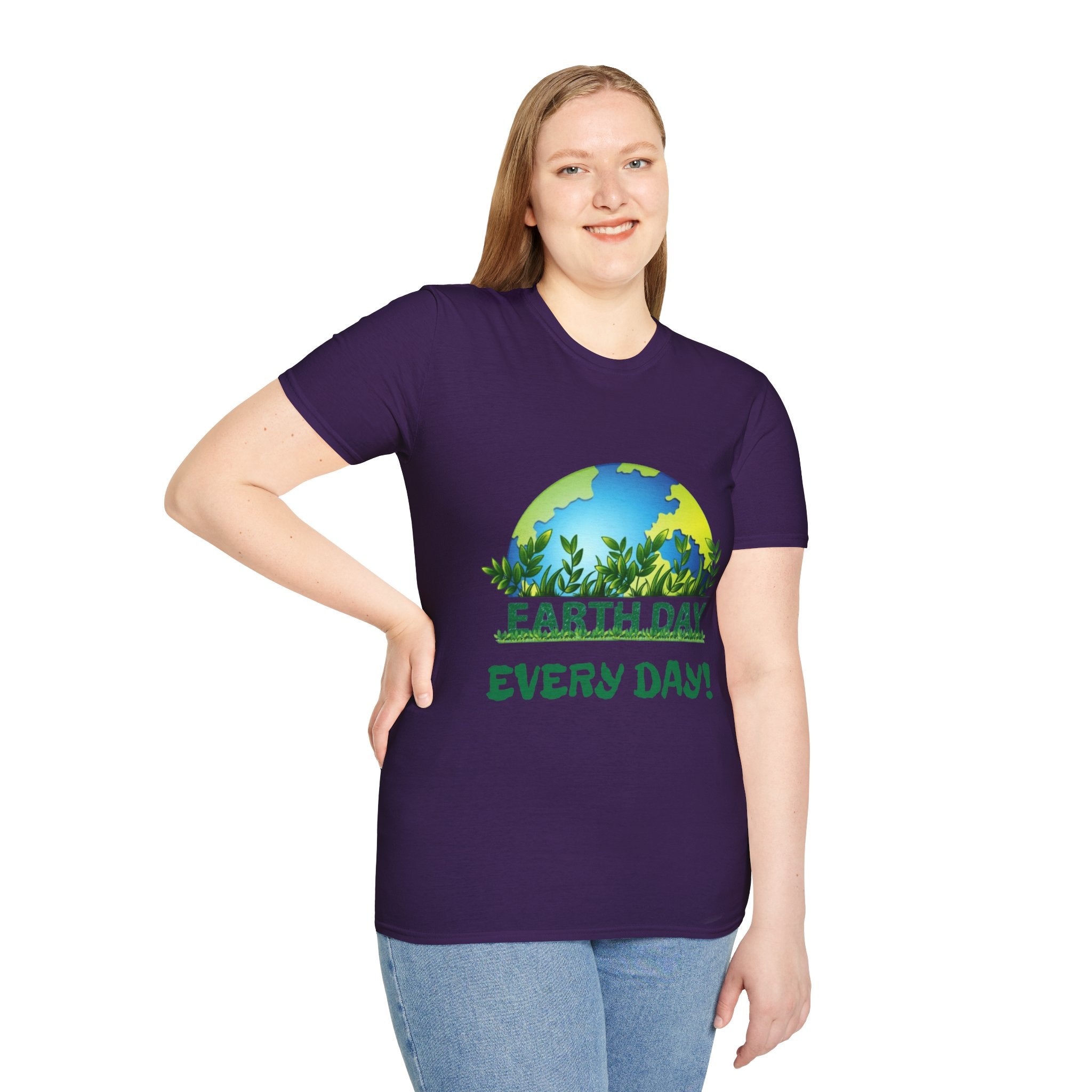 Earth Day Every Day Unisex Softstyle T-Shirt