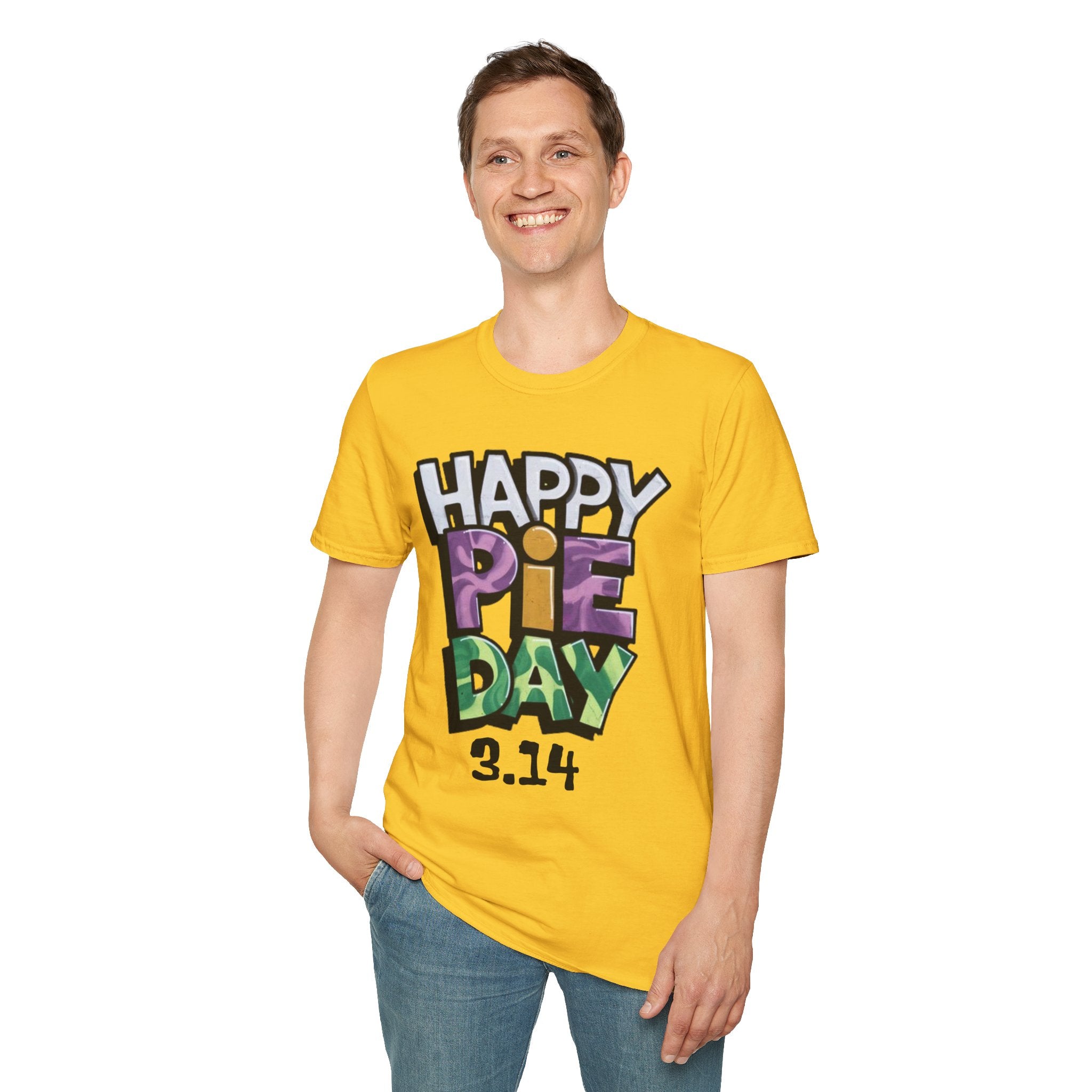 Happy Pi Day Unisex Softstyle T-Shirt