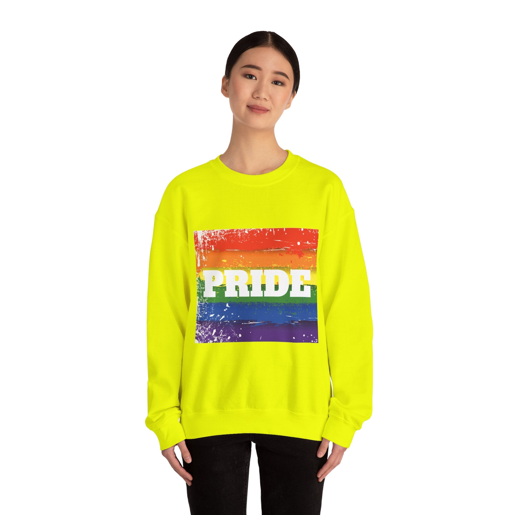 Pride Rainbow Unisex Crewneck Sweatshirt