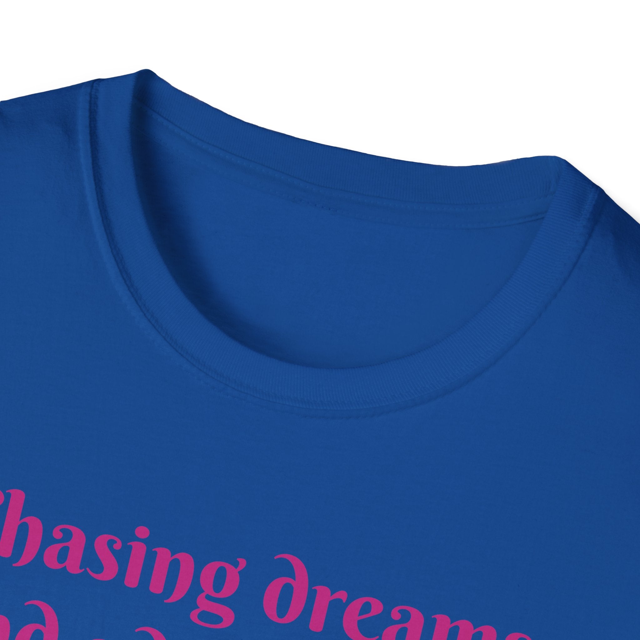Chasing Dreams And Adventures, One Book At A Time! Unicorn Unisex Softstyle T-Shirt