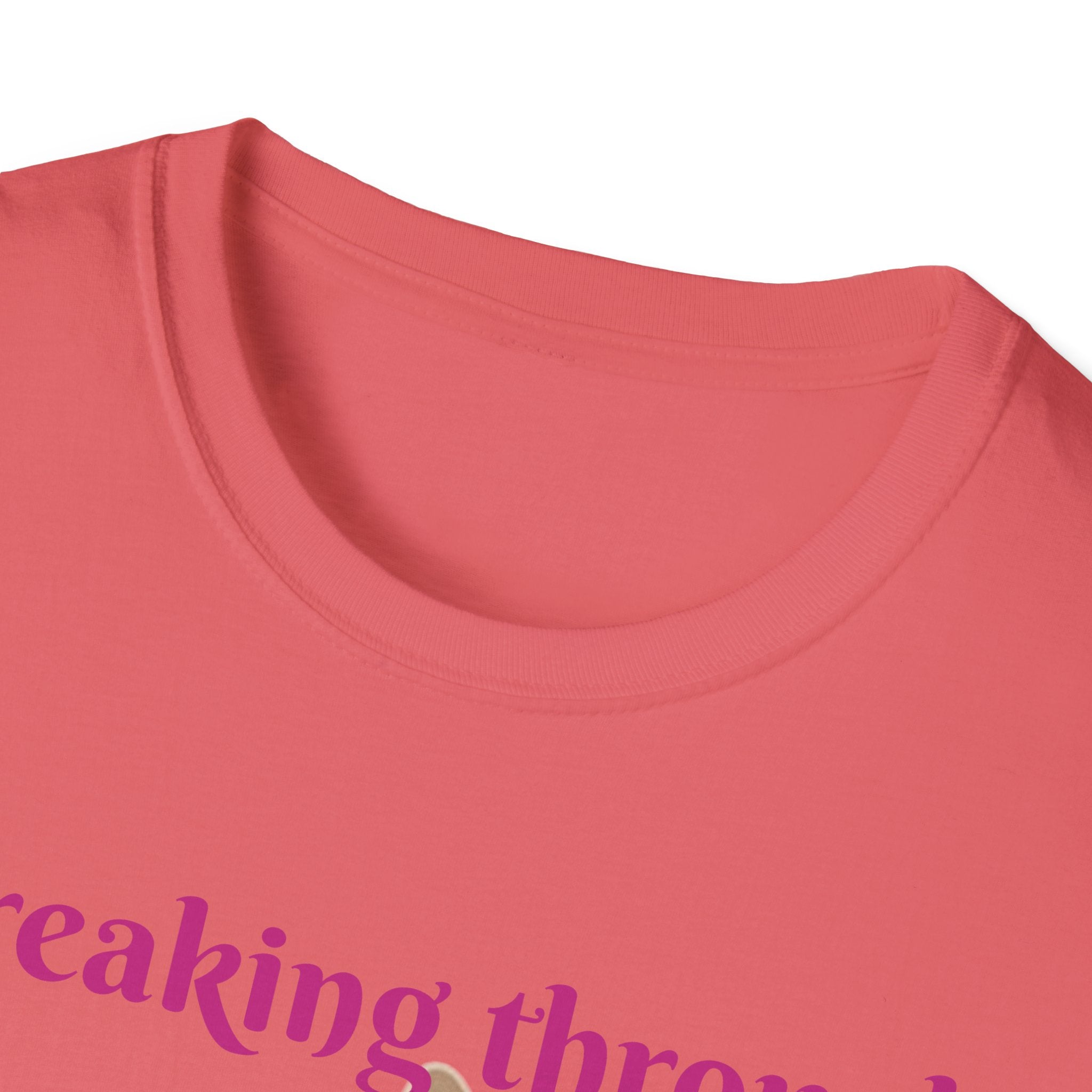 Breaking Through To Bring You Smiles Unisex Softstyle T-Shirt
