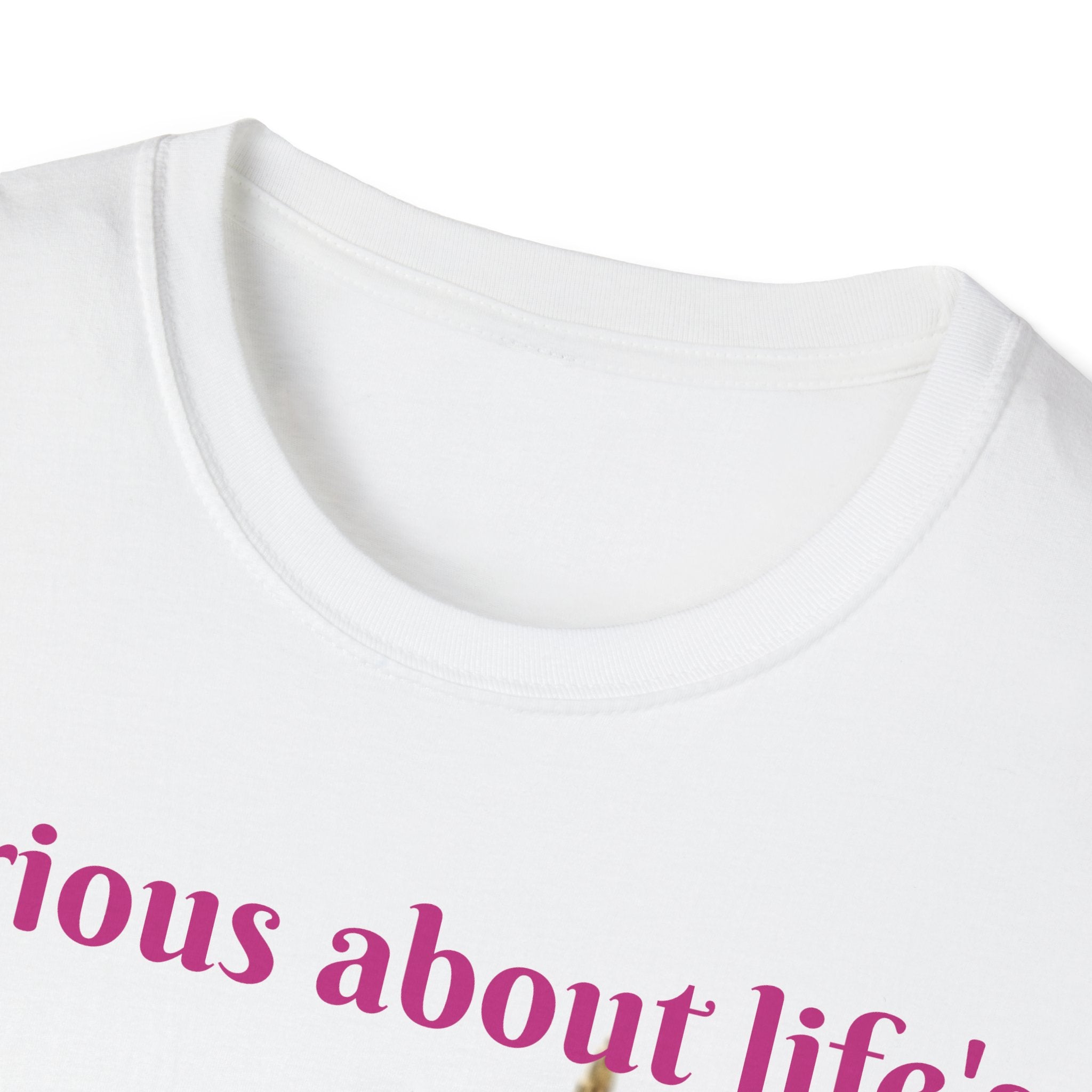 Curious About Life's Magical Mysteries Unicorn Unisex Softstyle T-Shirt