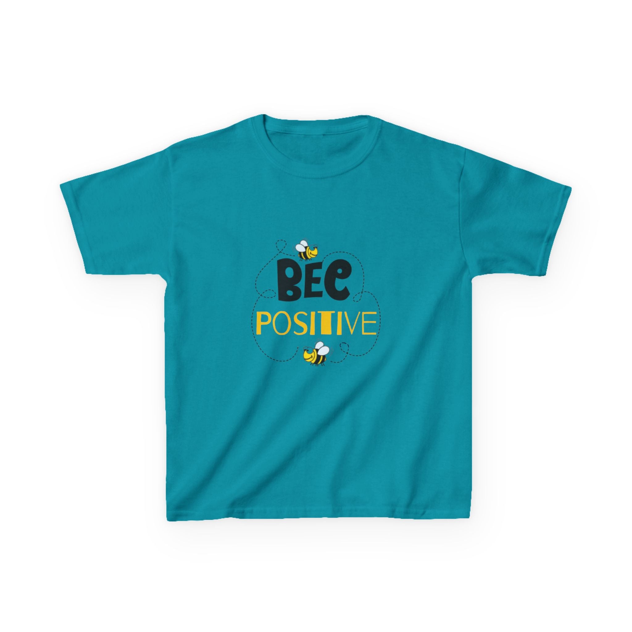 Bee Positive Kids Heavy Cotton T-Shirt