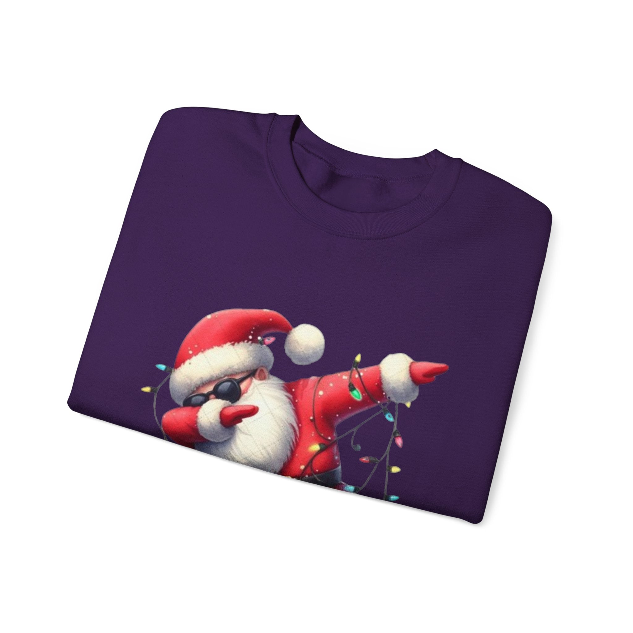 Santa Dabbing Unisex Heavy Blend™ Crewneck Sweatshirt