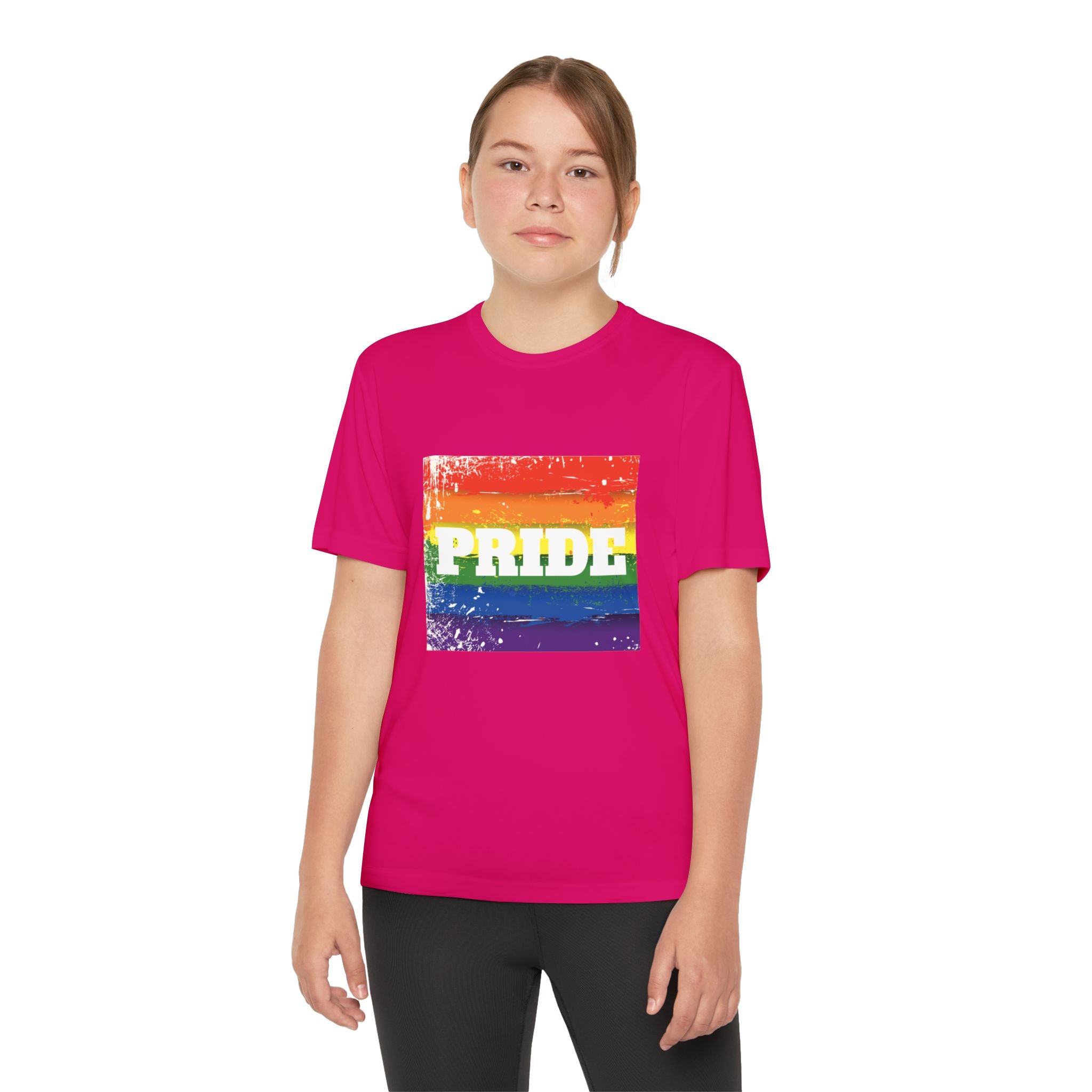 Pride Rainbow Youth Competitor T-Shirt