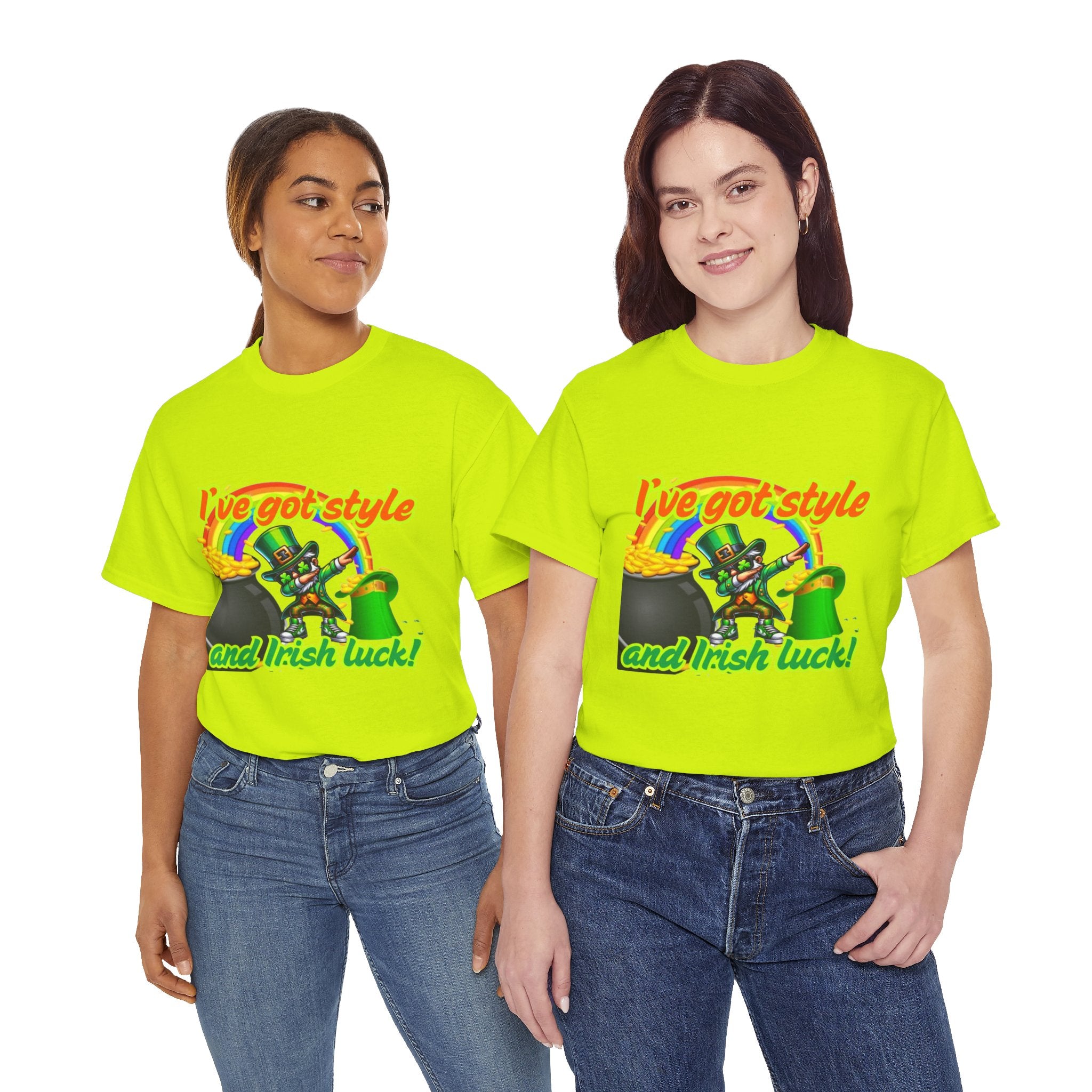 I've Got Style And Irish Luck Unisex Heavy Cotton T-Shirt