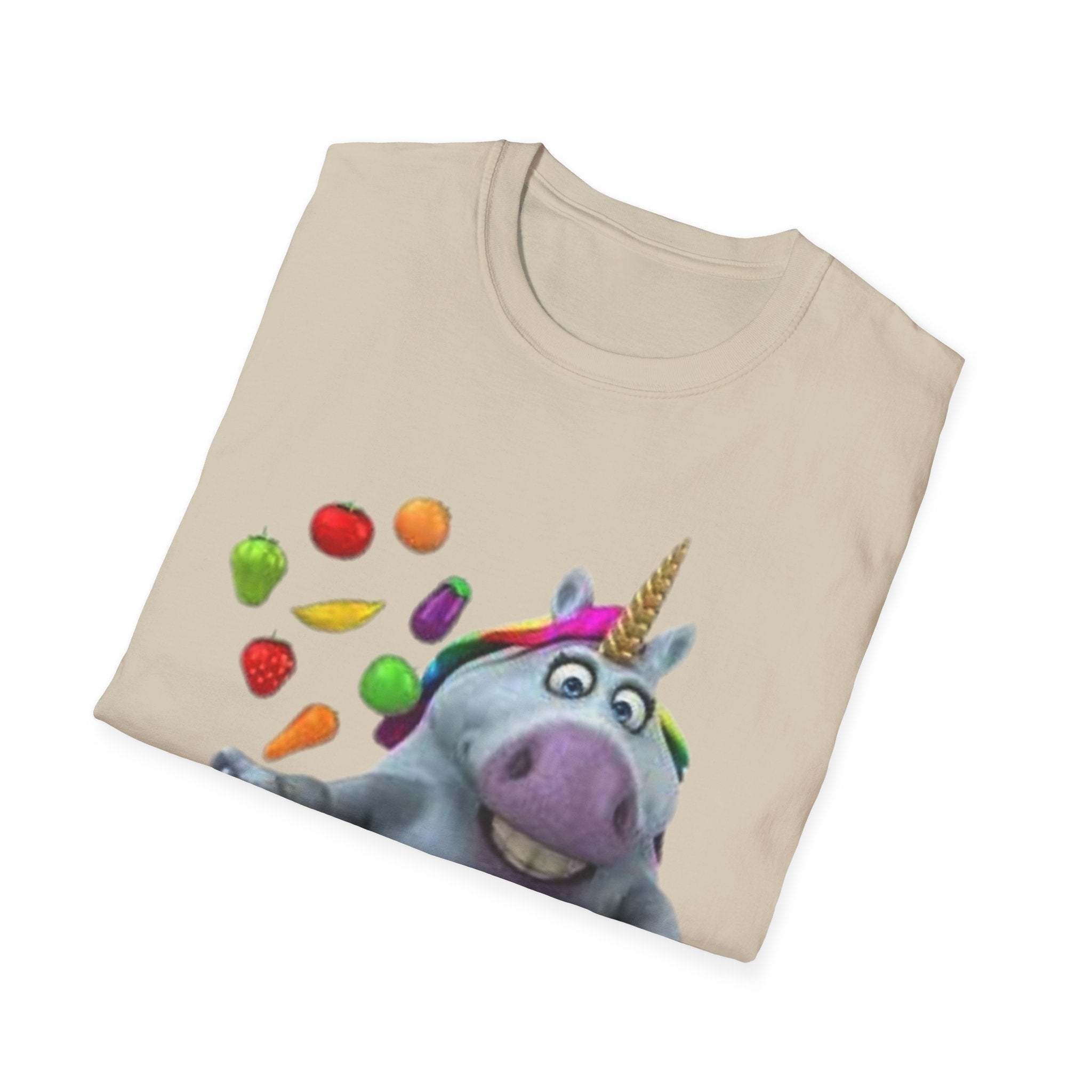 Juggling Health And Happiness Unicorn Unisex Softstyle T-Shirt