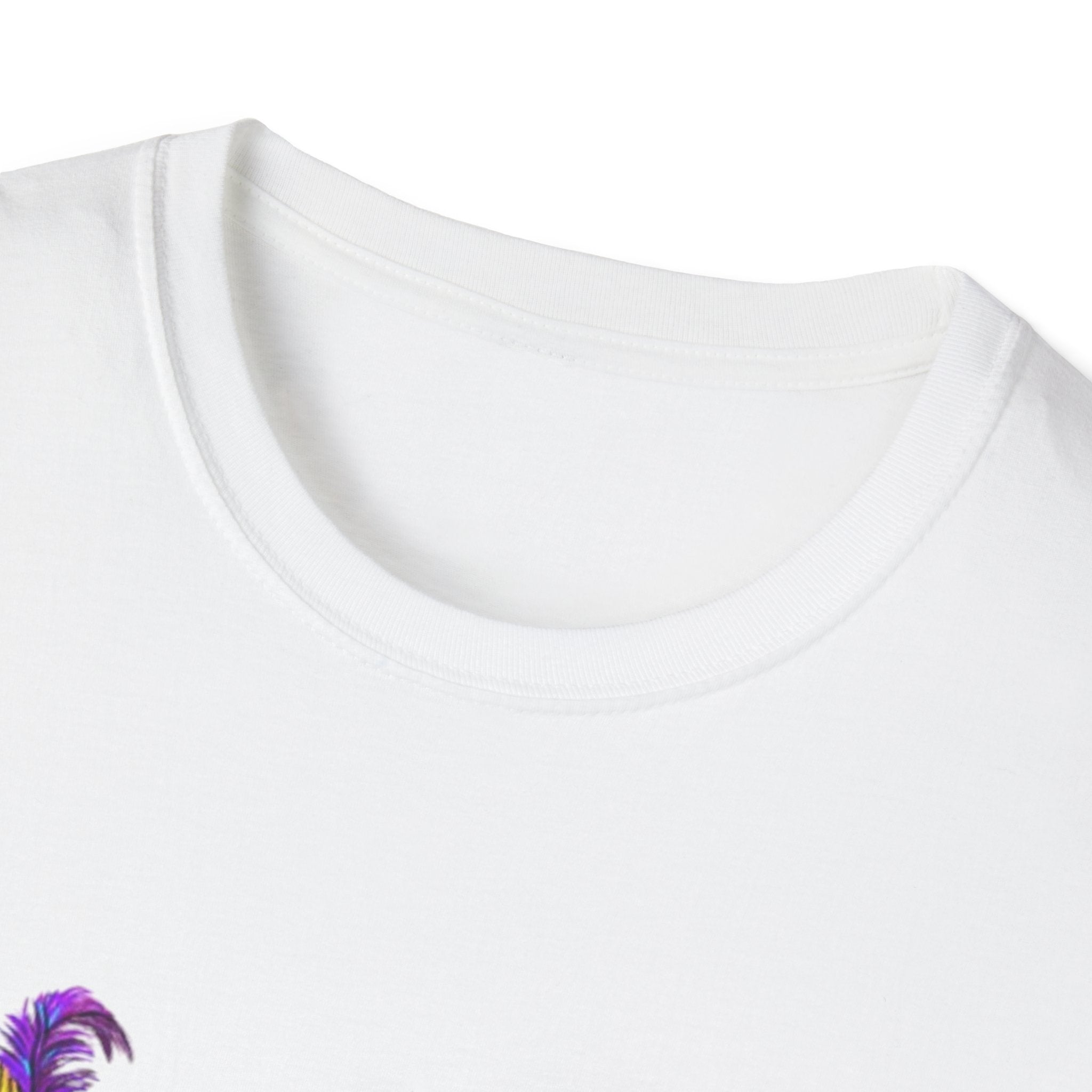 Mardi Gras Gator Unisex Softstyle T-Shirt