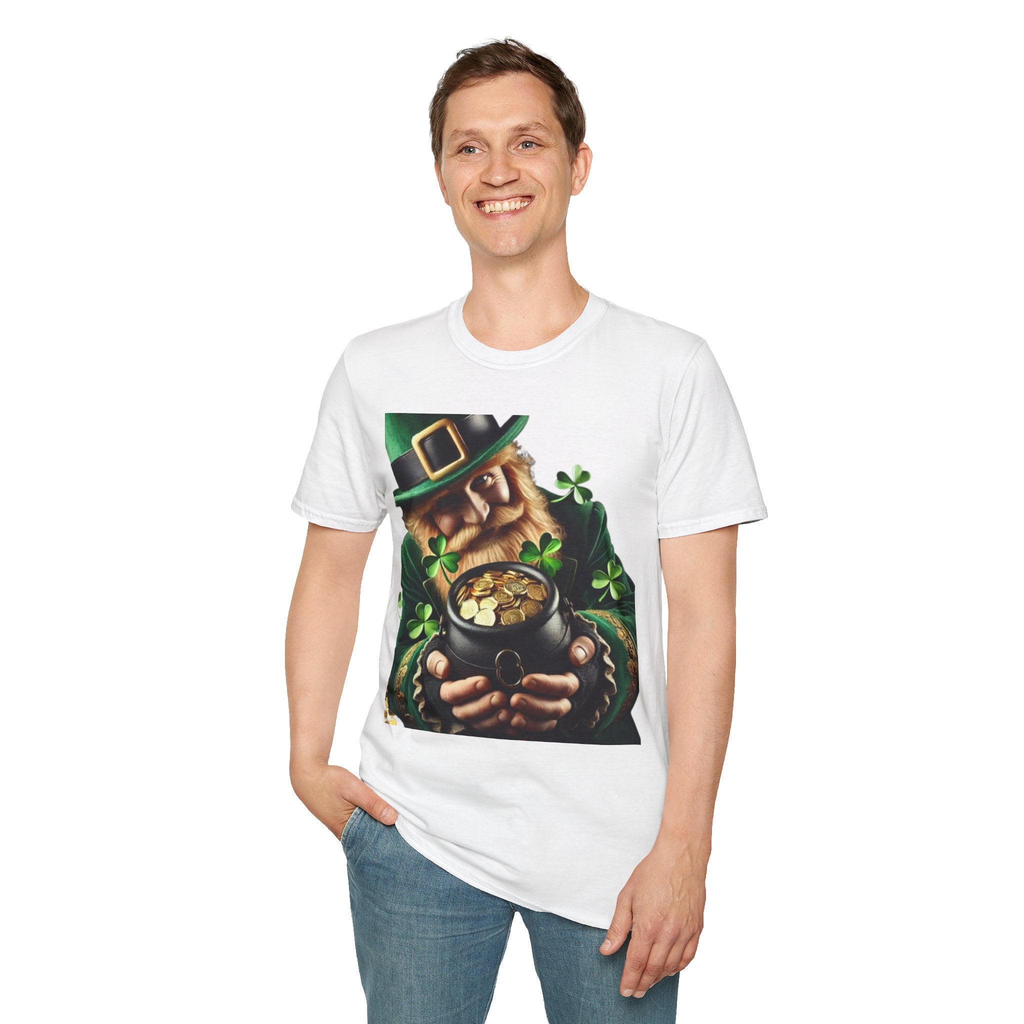 Lucky Leprechaun Unisex Softstyle T-Shirt