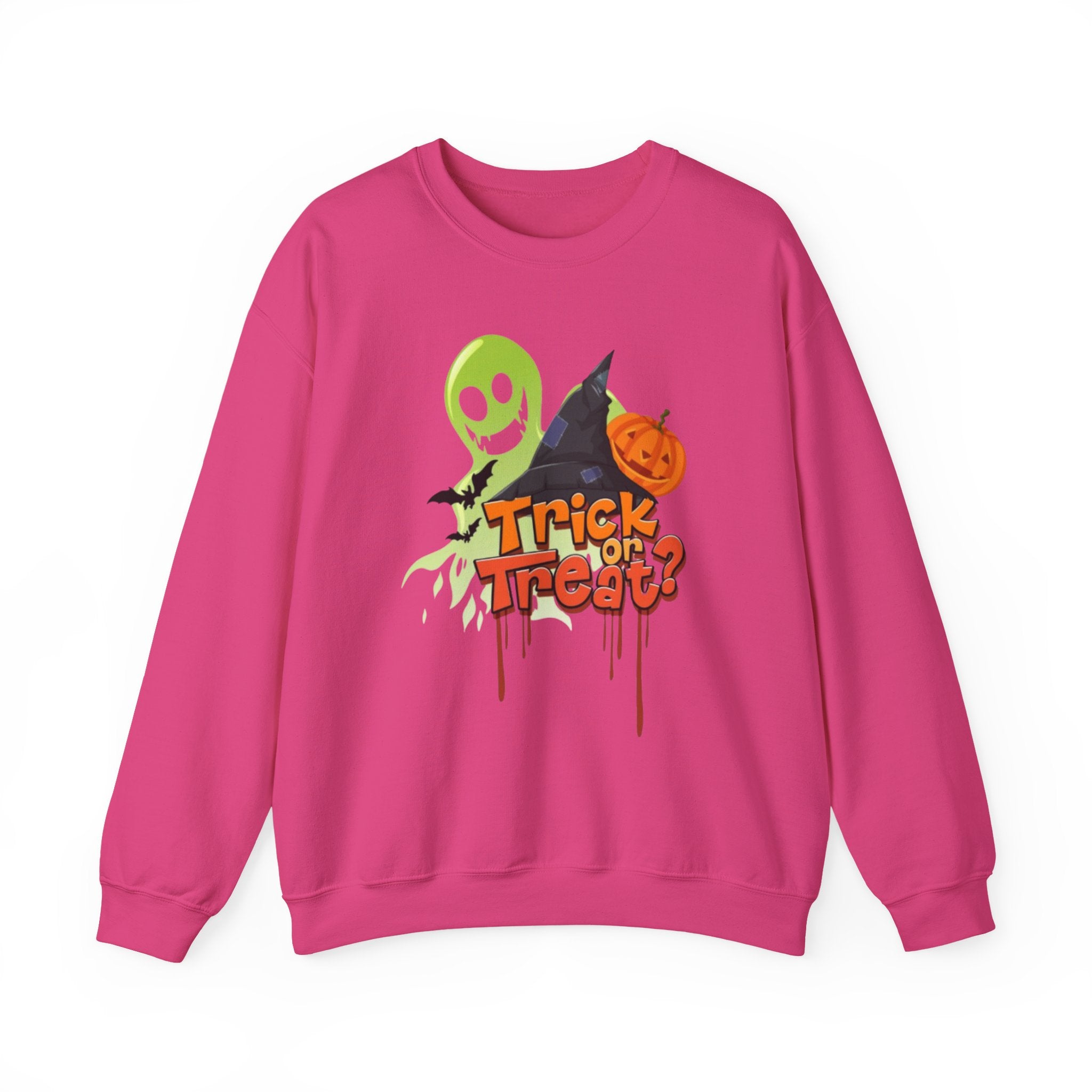 Halloween Trick or Treat Unisex Heavy Blend™ Crewneck Sweatshirt