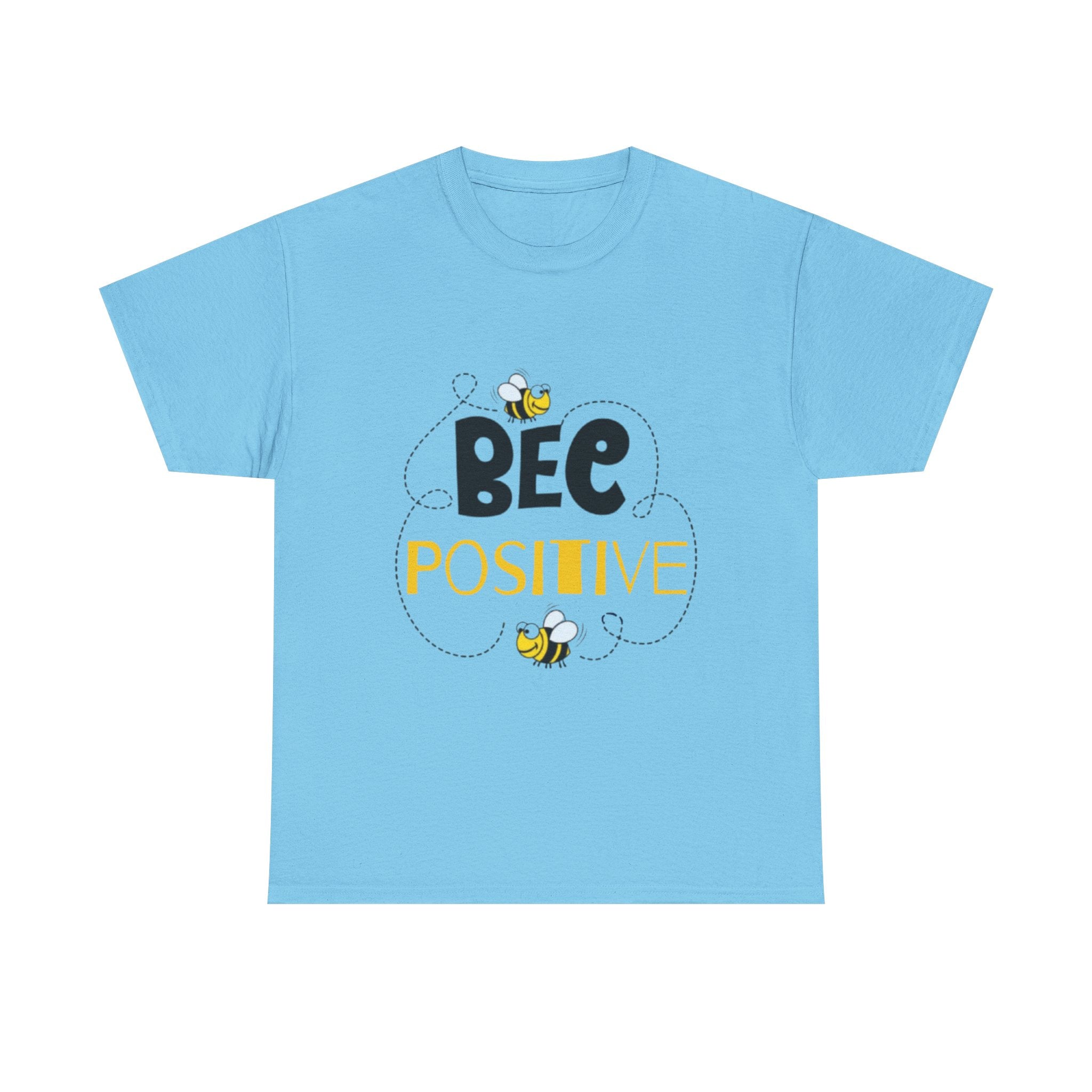 Bee Positive Unisex Heavy Cotton T-Shirt