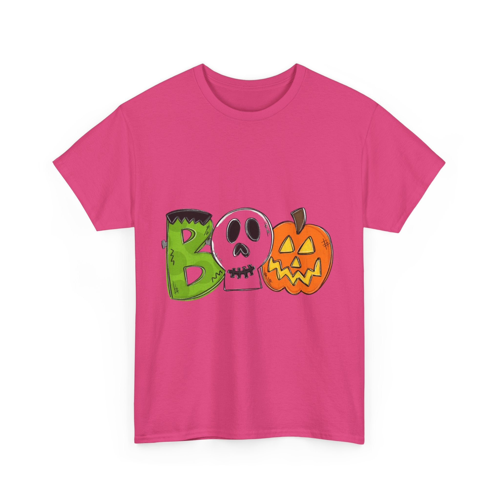 Halloween BOO Unisex Heavy Cotton T-Shirt