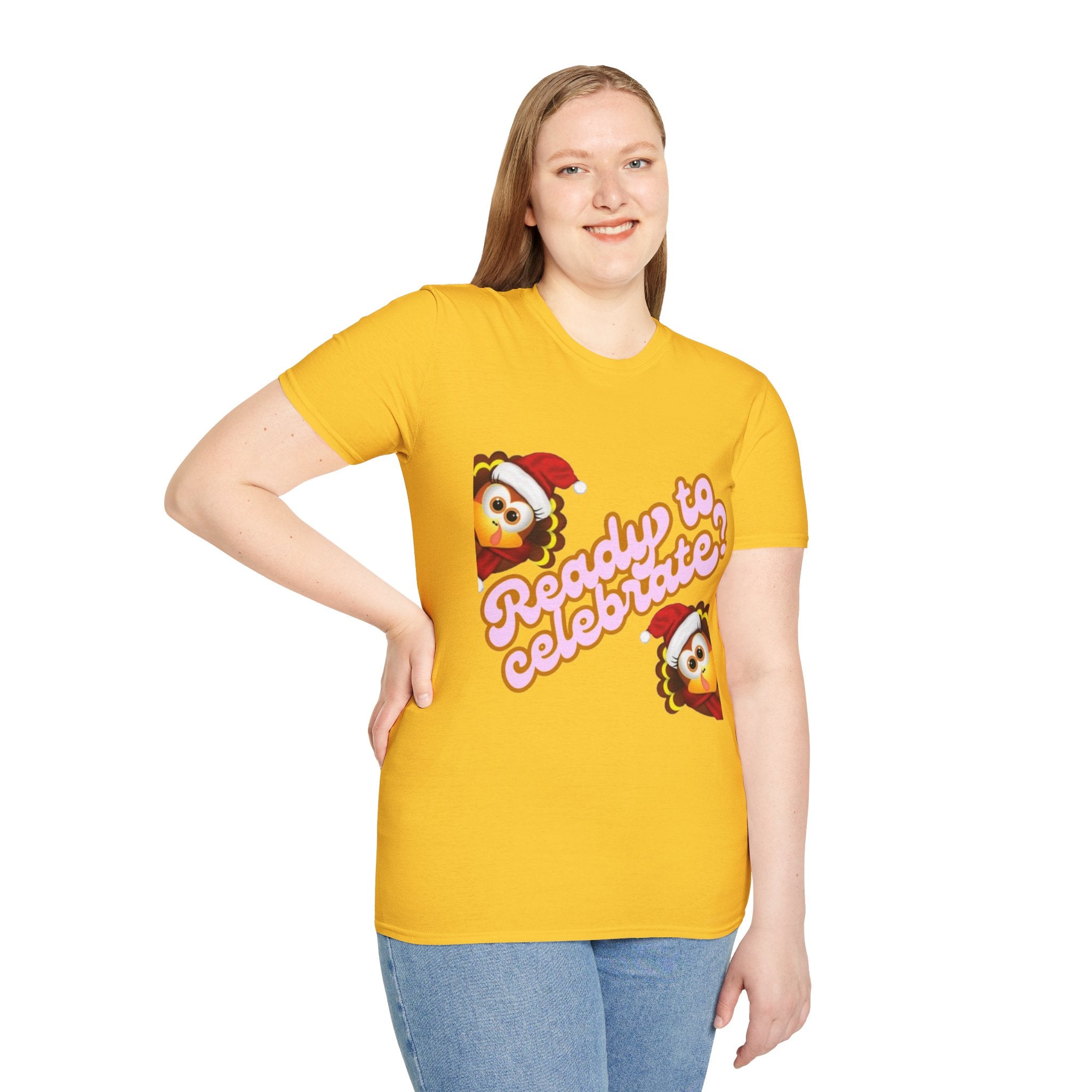 Ready to Celebrate? Unisex Softstyle T-Shirt