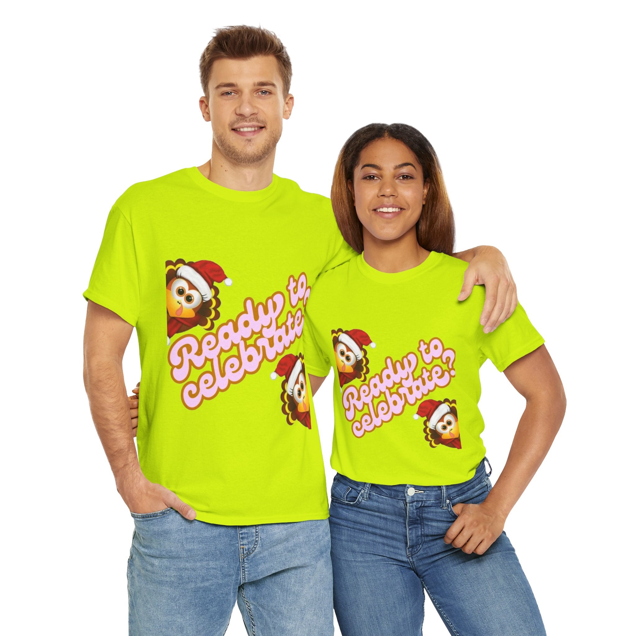 Ready To Celebrate? Unisex Heavy Cotton T-Shirt