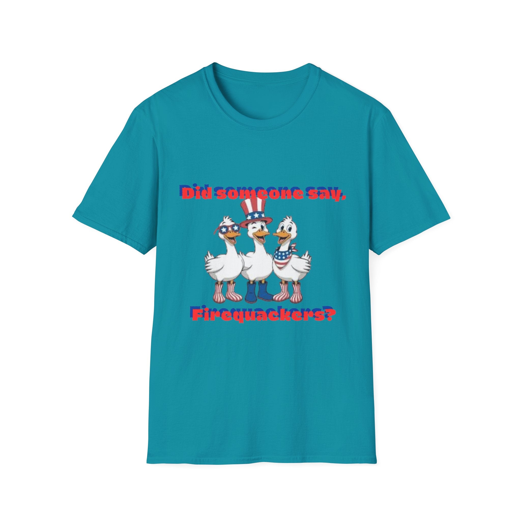 Firequackers Unisex Softstyle T-Shirt