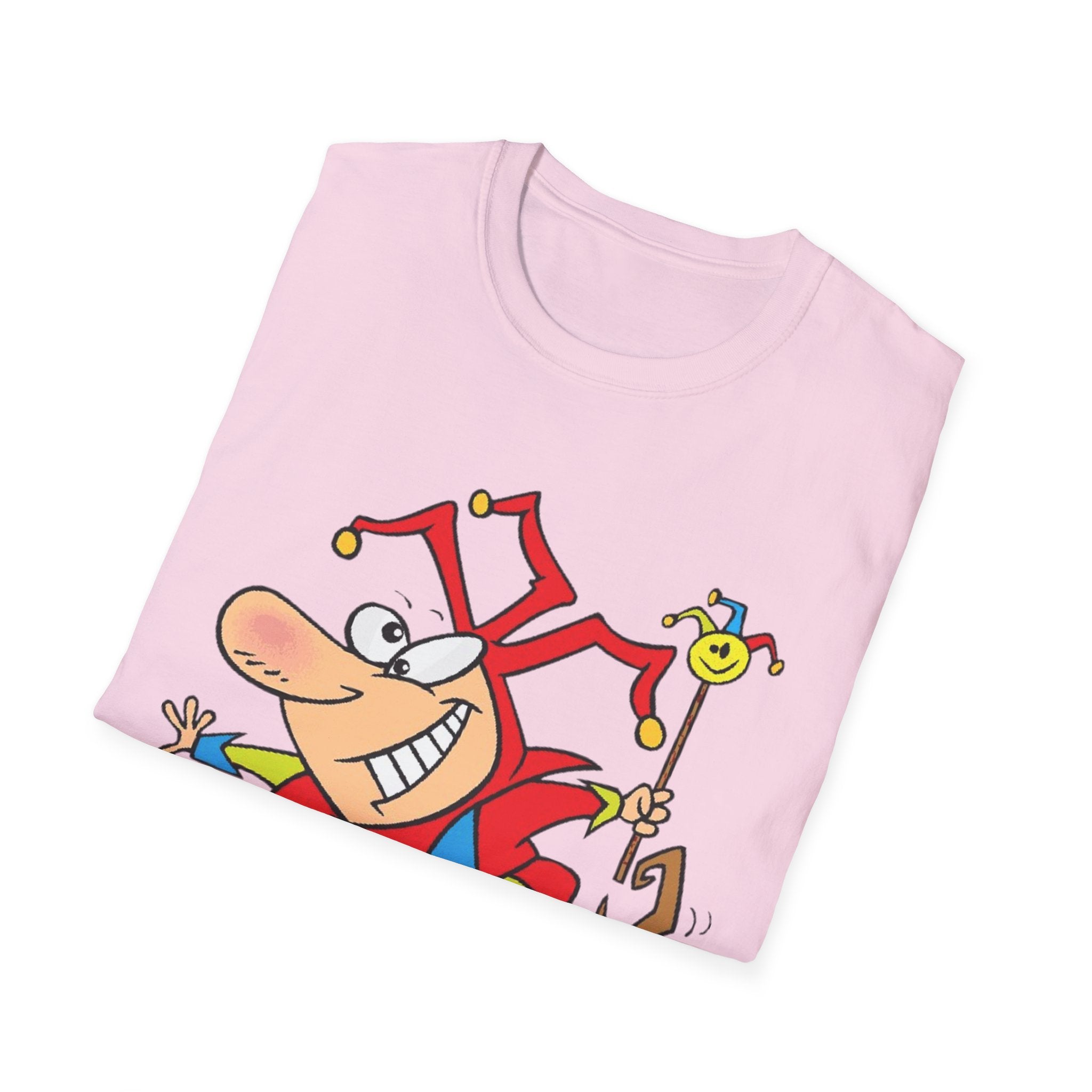 Funny Jester Unisex Softstyle T-Shirt
