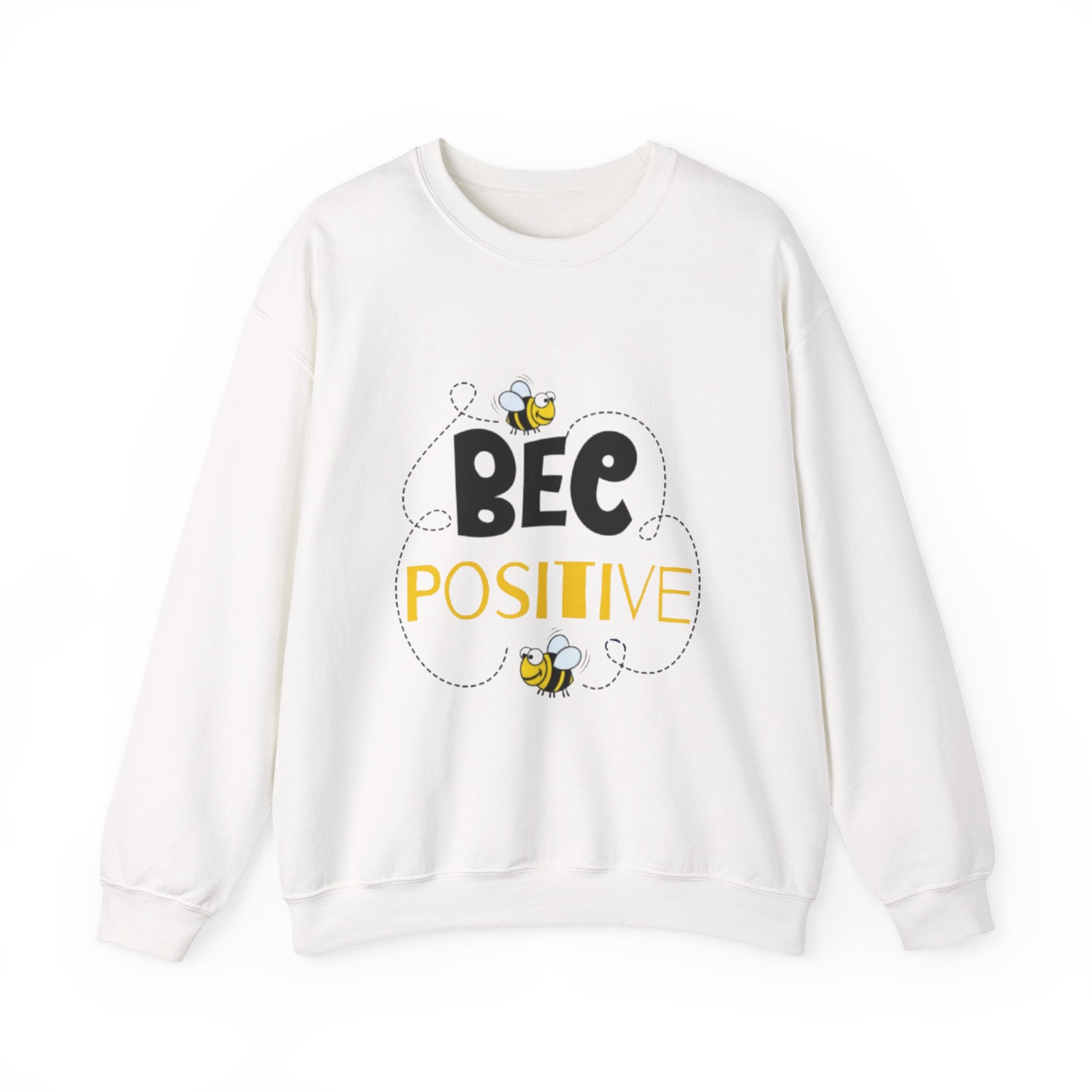 Bee Positive Unisex Heavy Blend™ Crewneck Sweatshirt