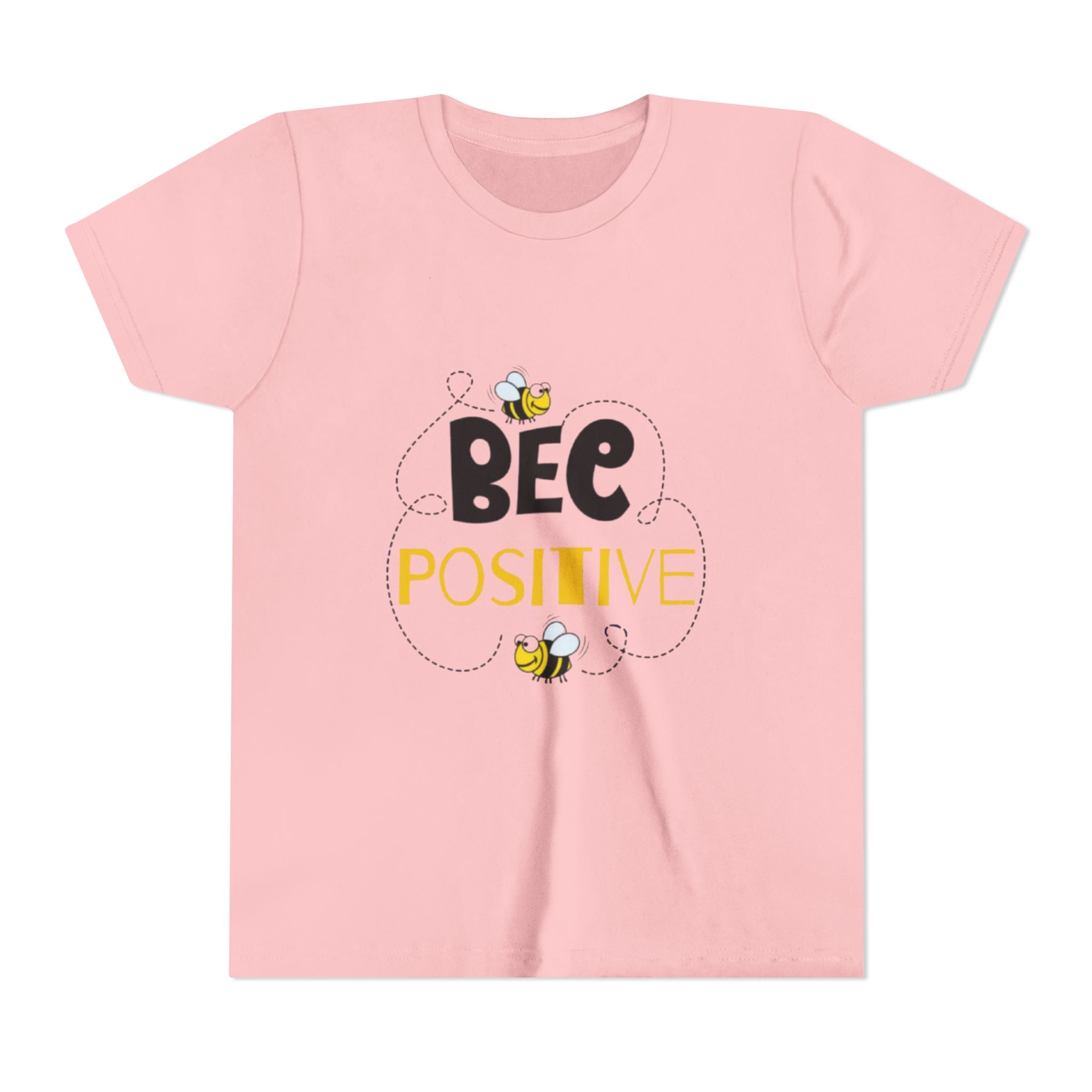 Bee Positive Youth Short Sleeve T-Shirt