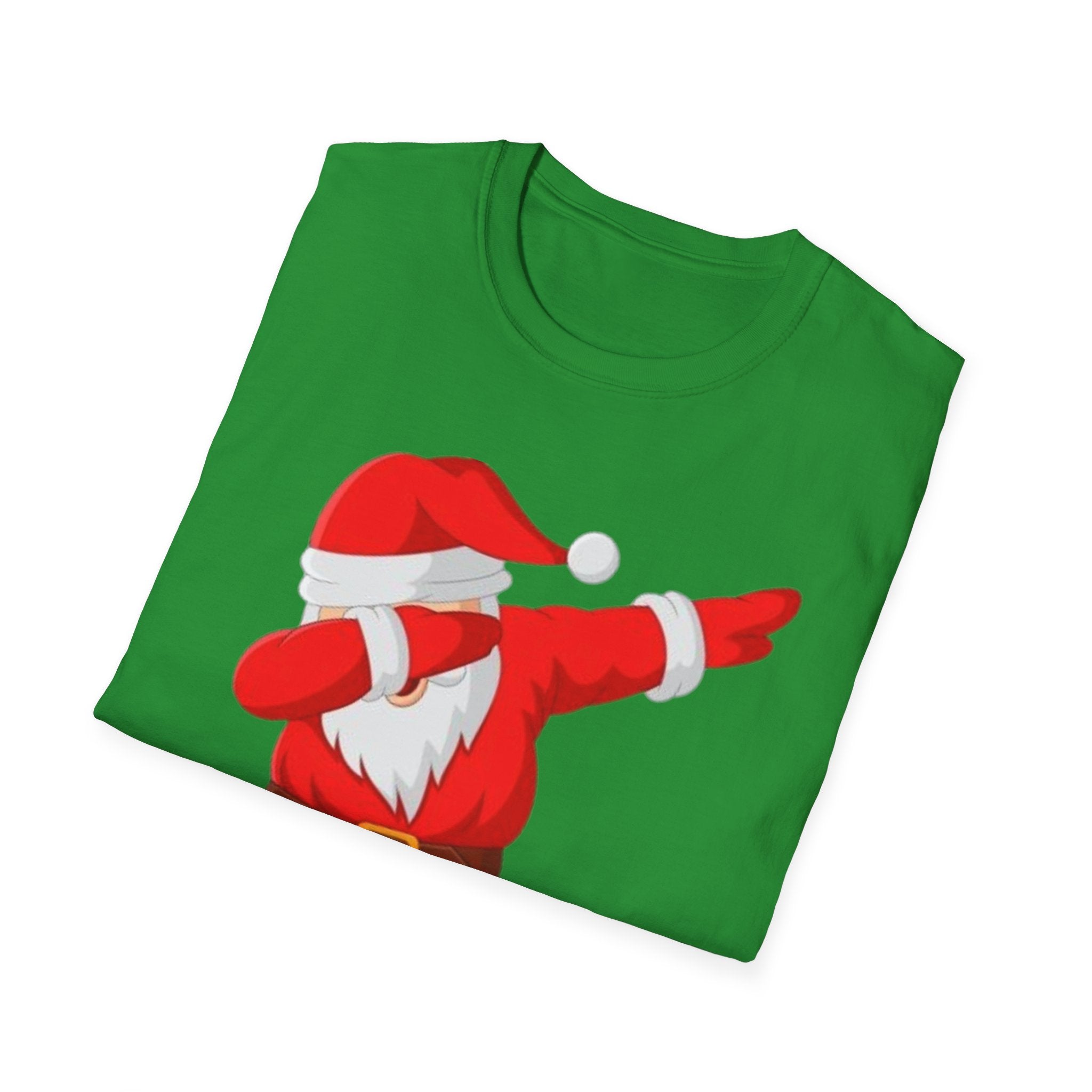 Dabbing Santa Unisex Softstyle T-Shirt