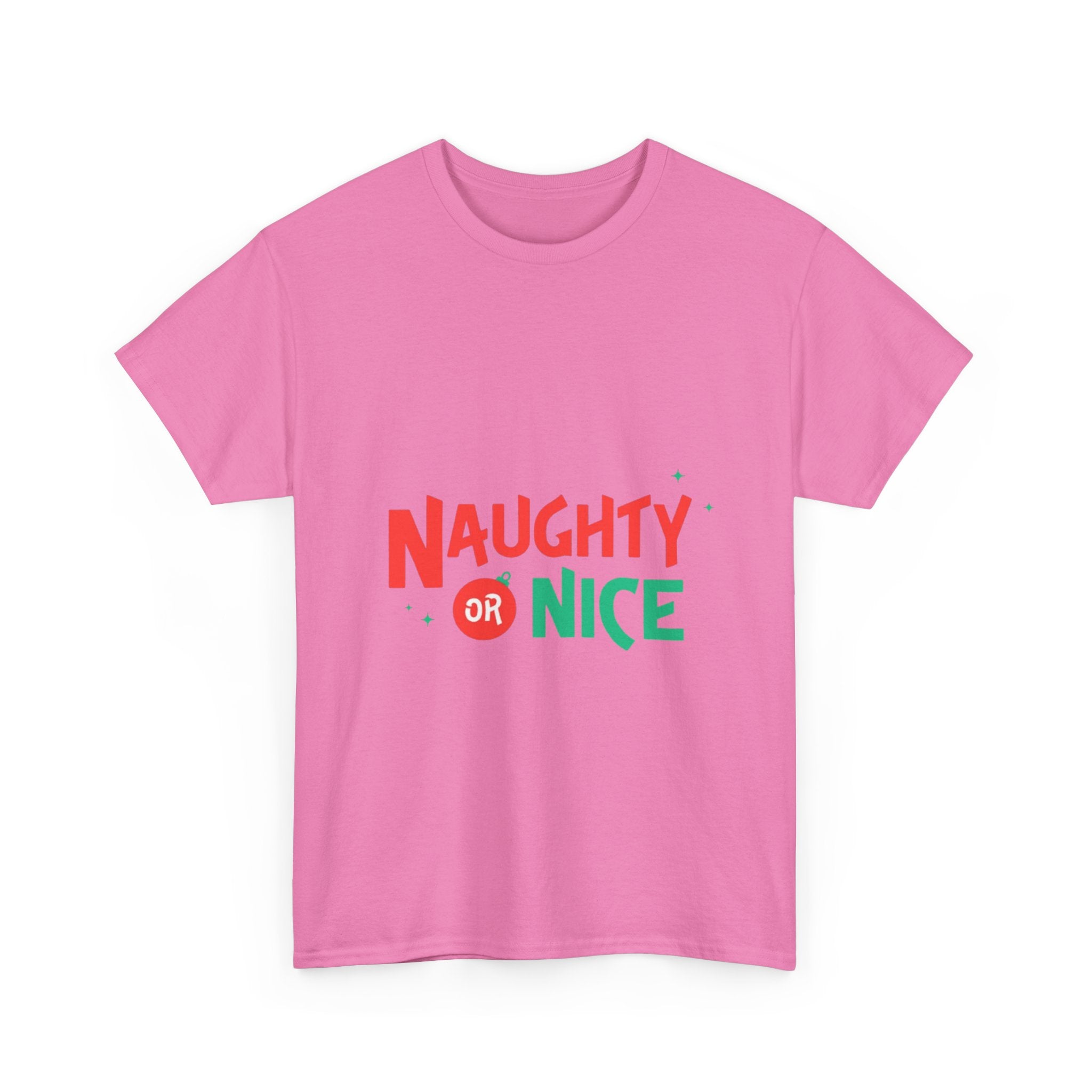 Naughty Or Nice Unisex Heavy Cotton T-Shirt