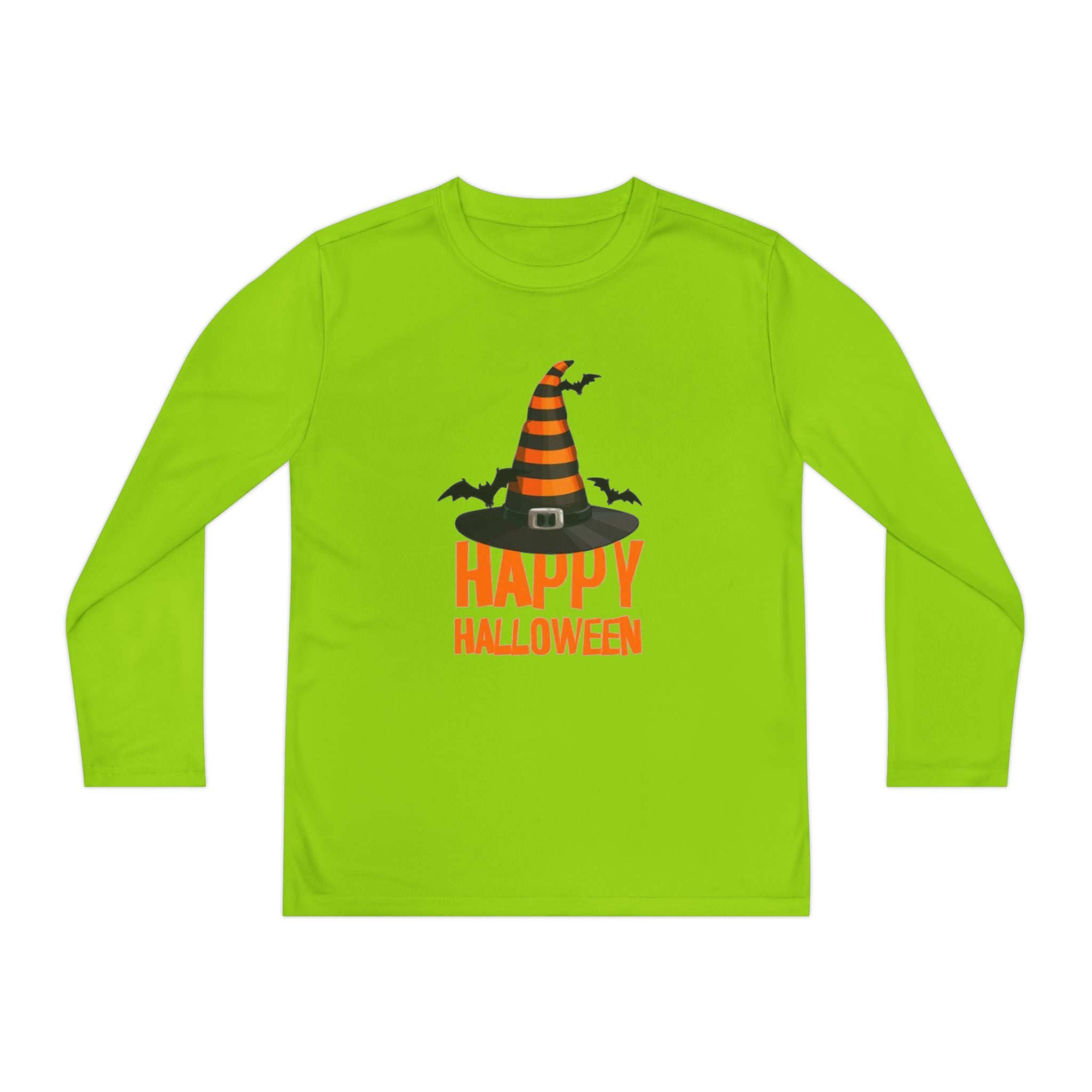 Happy Halloween Youth Long Sleeve Competitor T-Shirt