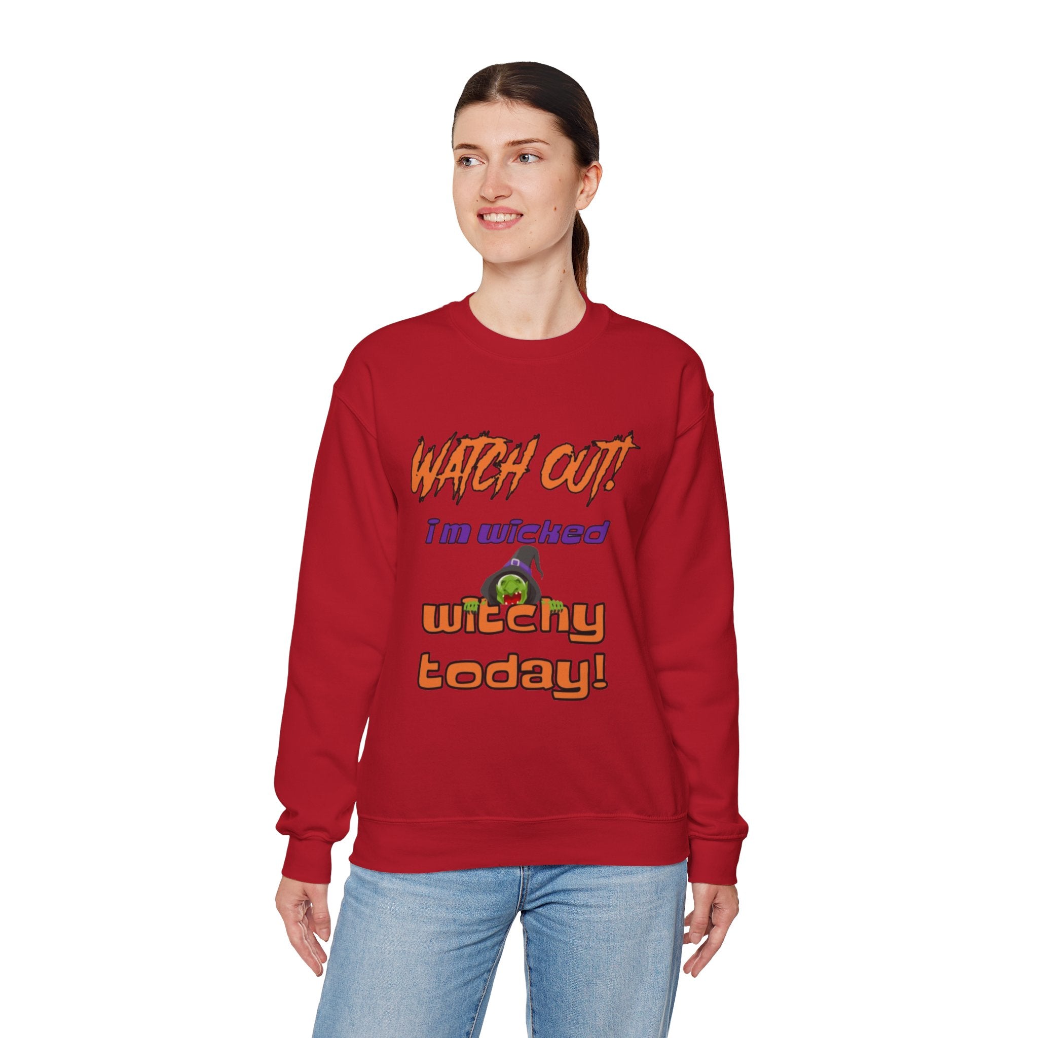Wicked Witchy Unisex Heavy Blend™ Crewneck Sweatshirt