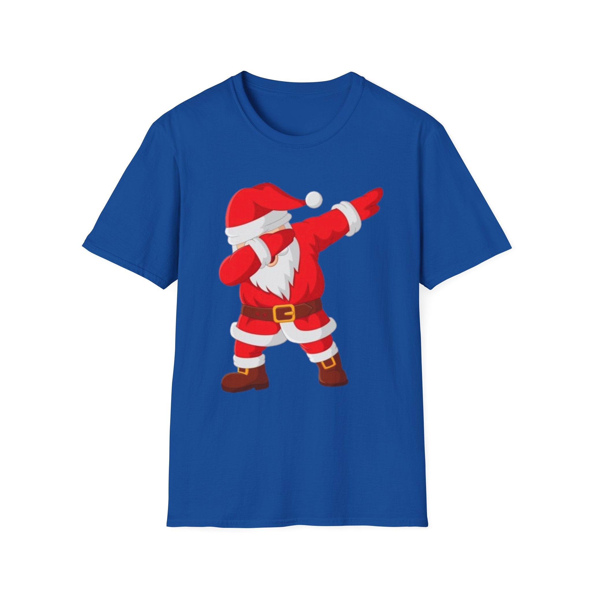 Dabbing Santa Unisex Softstyle T-Shirt