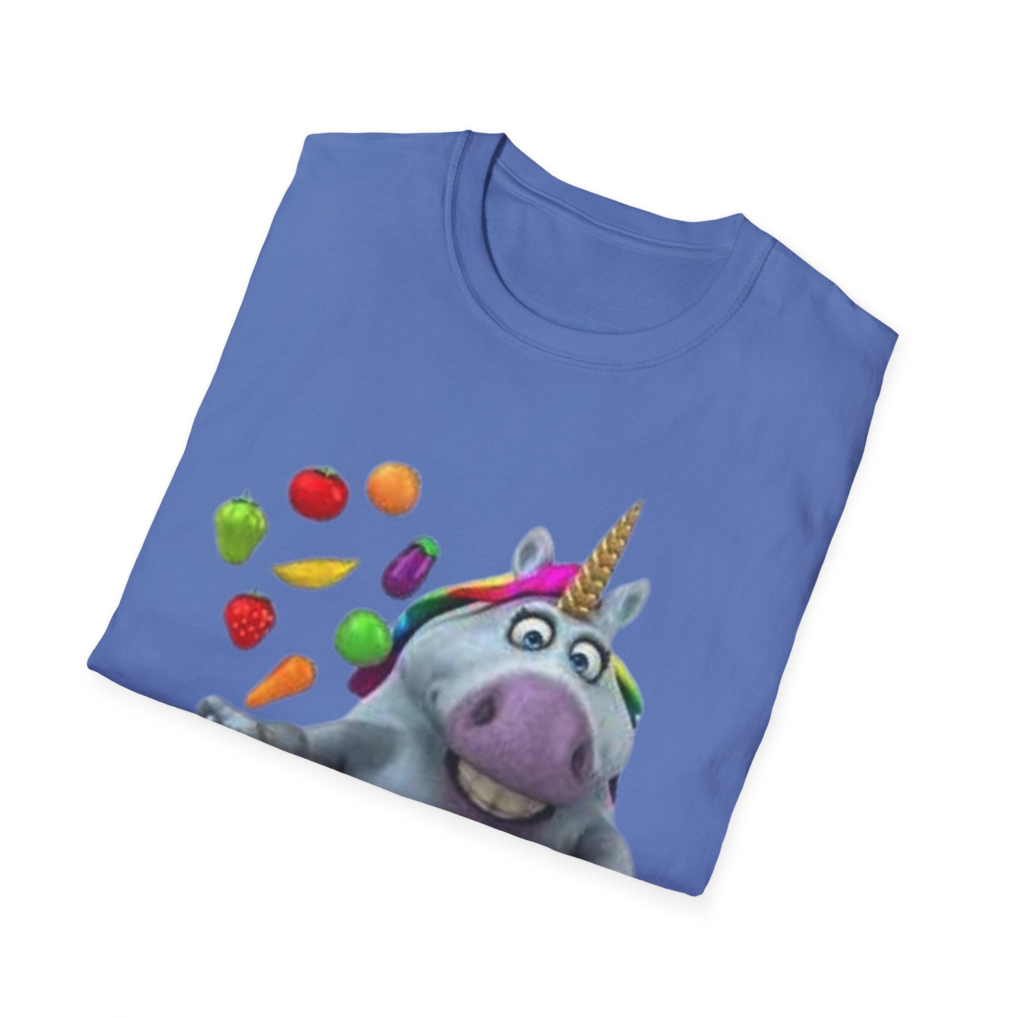 Juggling Health And Happiness Unicorn Unisex Softstyle T-Shirt