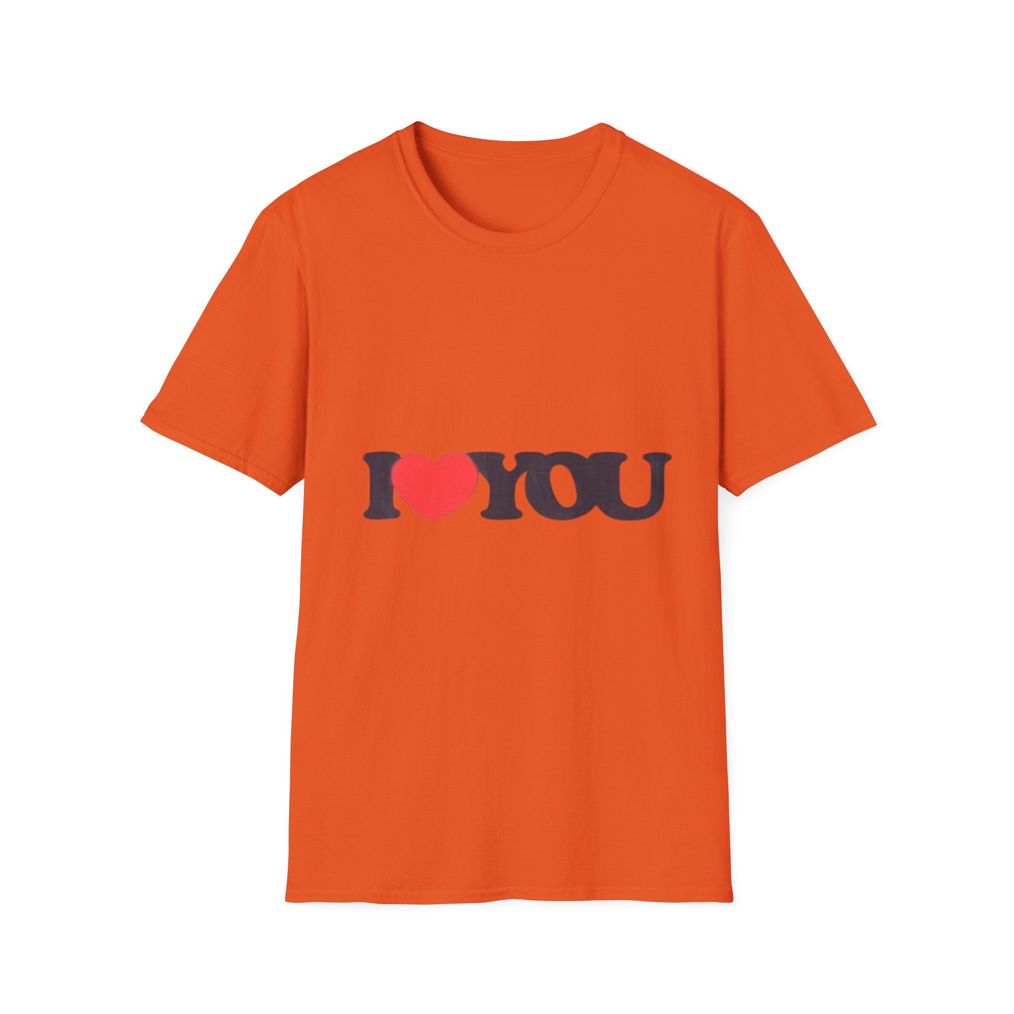 I Love You Unisex Softstyle T-Shirt